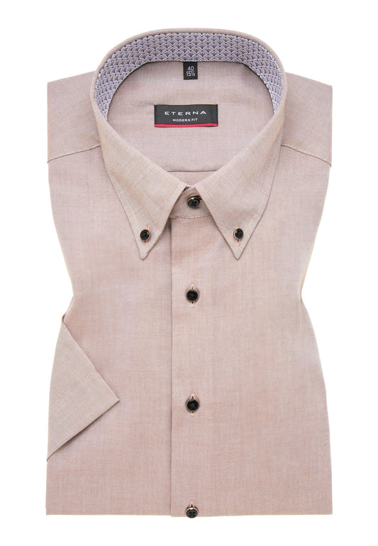 Hemd Oxford Kurzarm (Champagner)