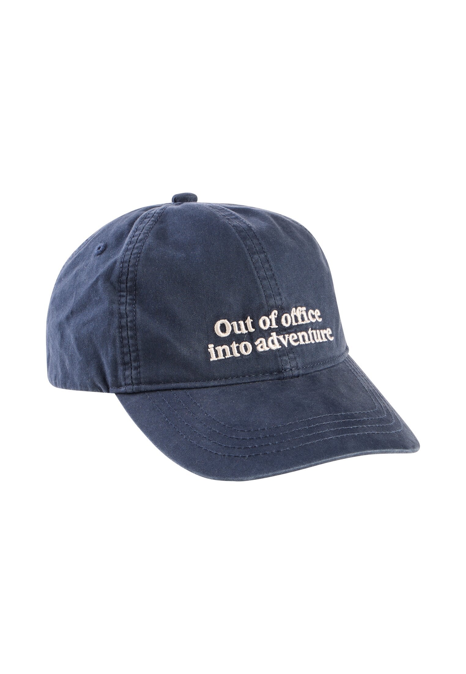 Cap aus reiner Baumwolle (Dark Navy)