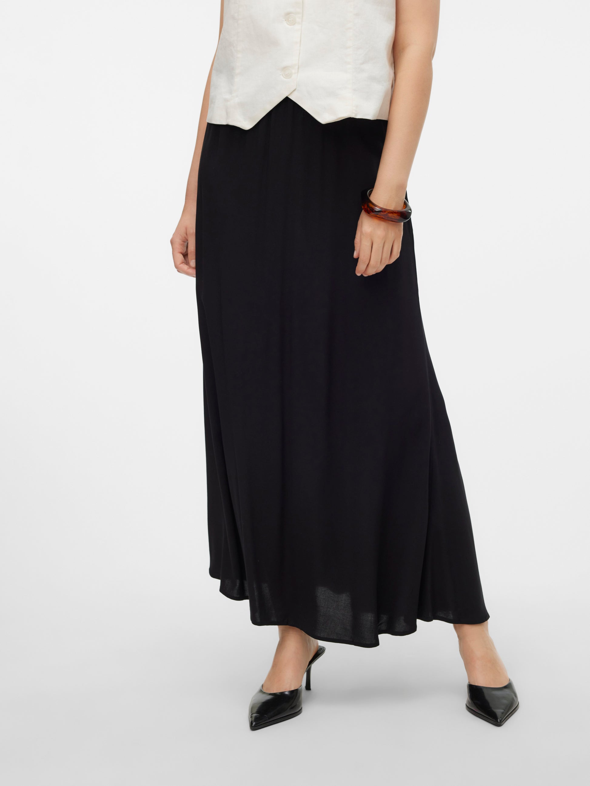 Vmalba Ankle Skirt Wvn Ga Noos (Black)
