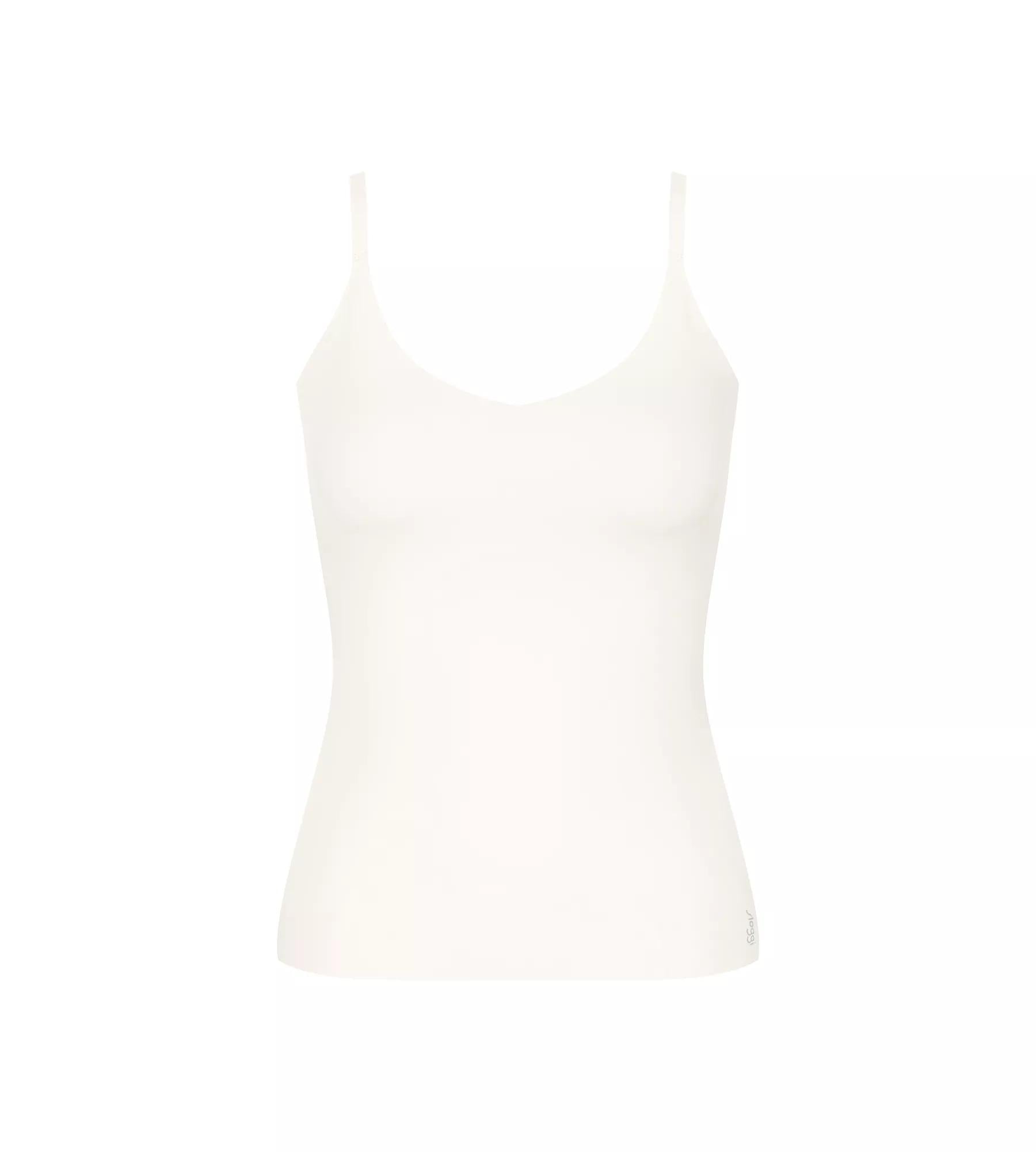 sloggi ZERO Feel 2.0 Spaghetti Top (00gz Silk White)