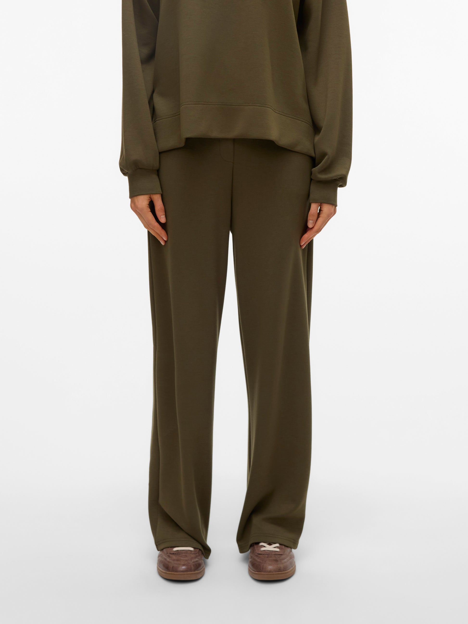 Vmhali Hw Wide Pant Jrs Ga Boo (Grape Leaf)