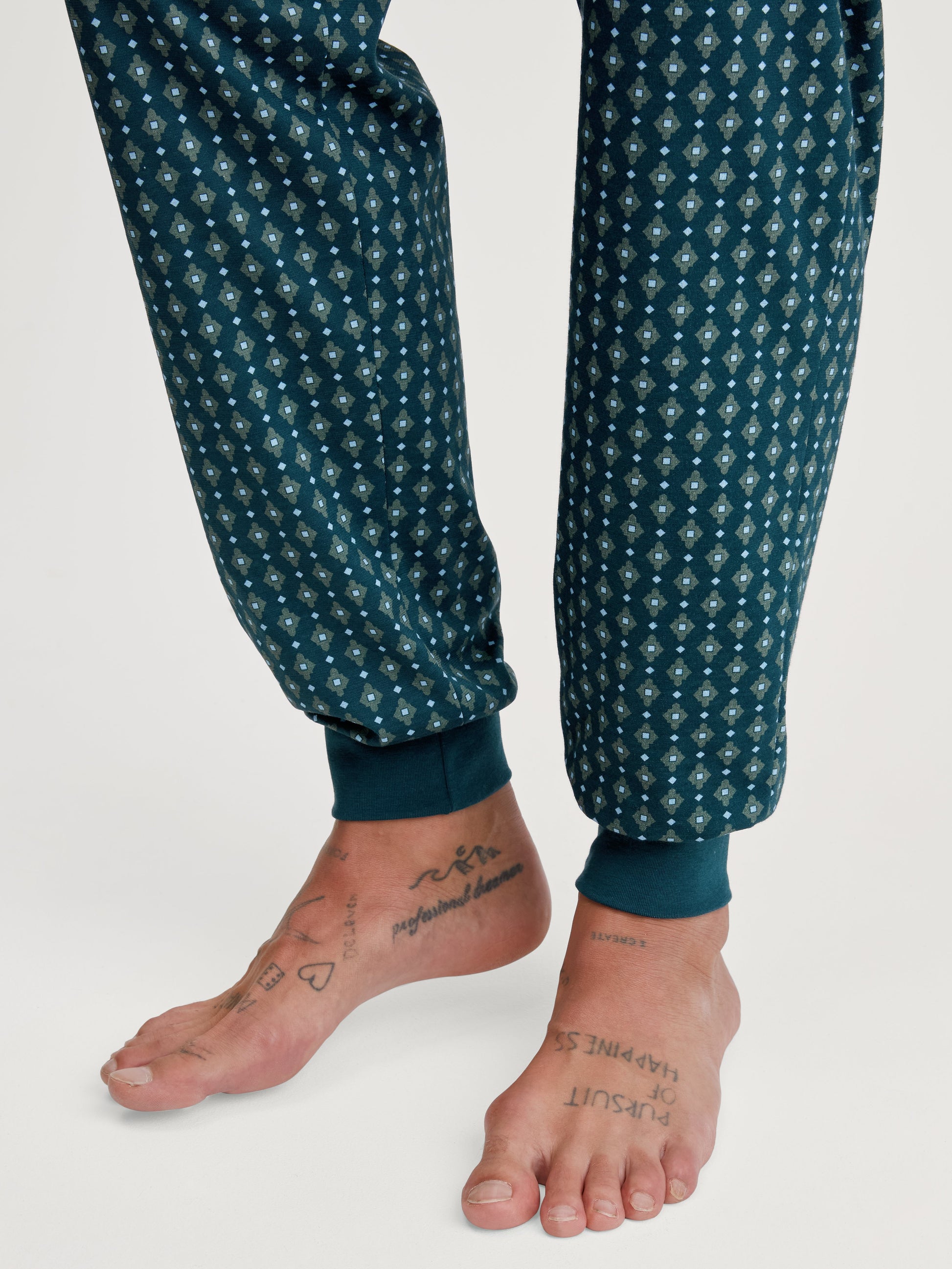 MEN Pyjamas with cuff (Deep Petrol)