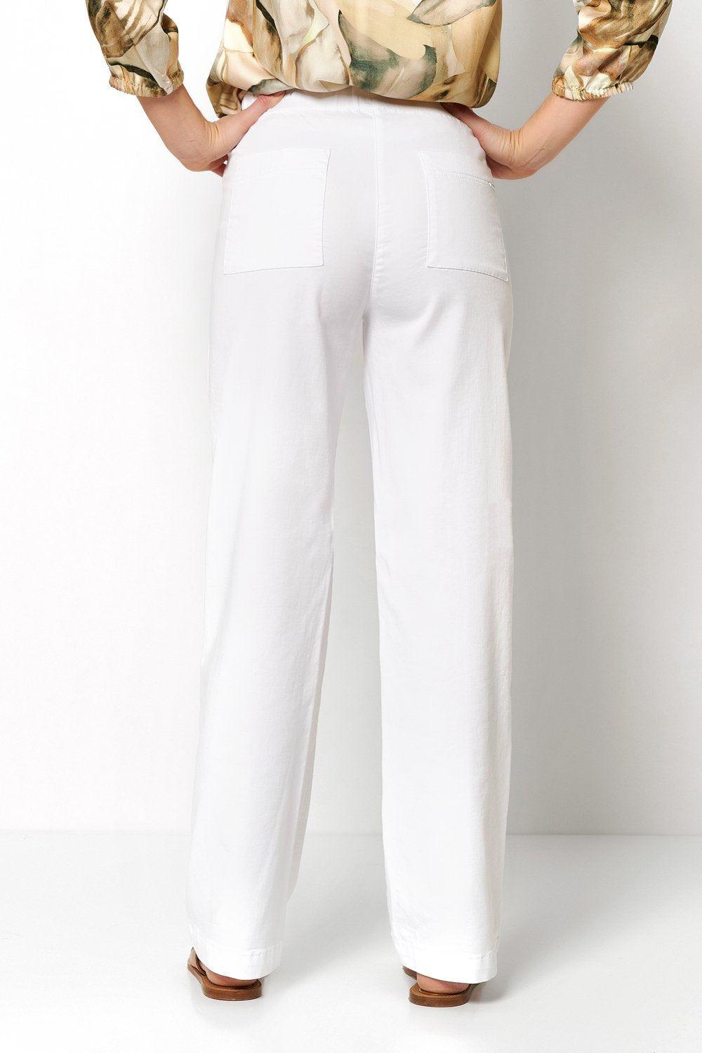 Sue Wide Leg (White)