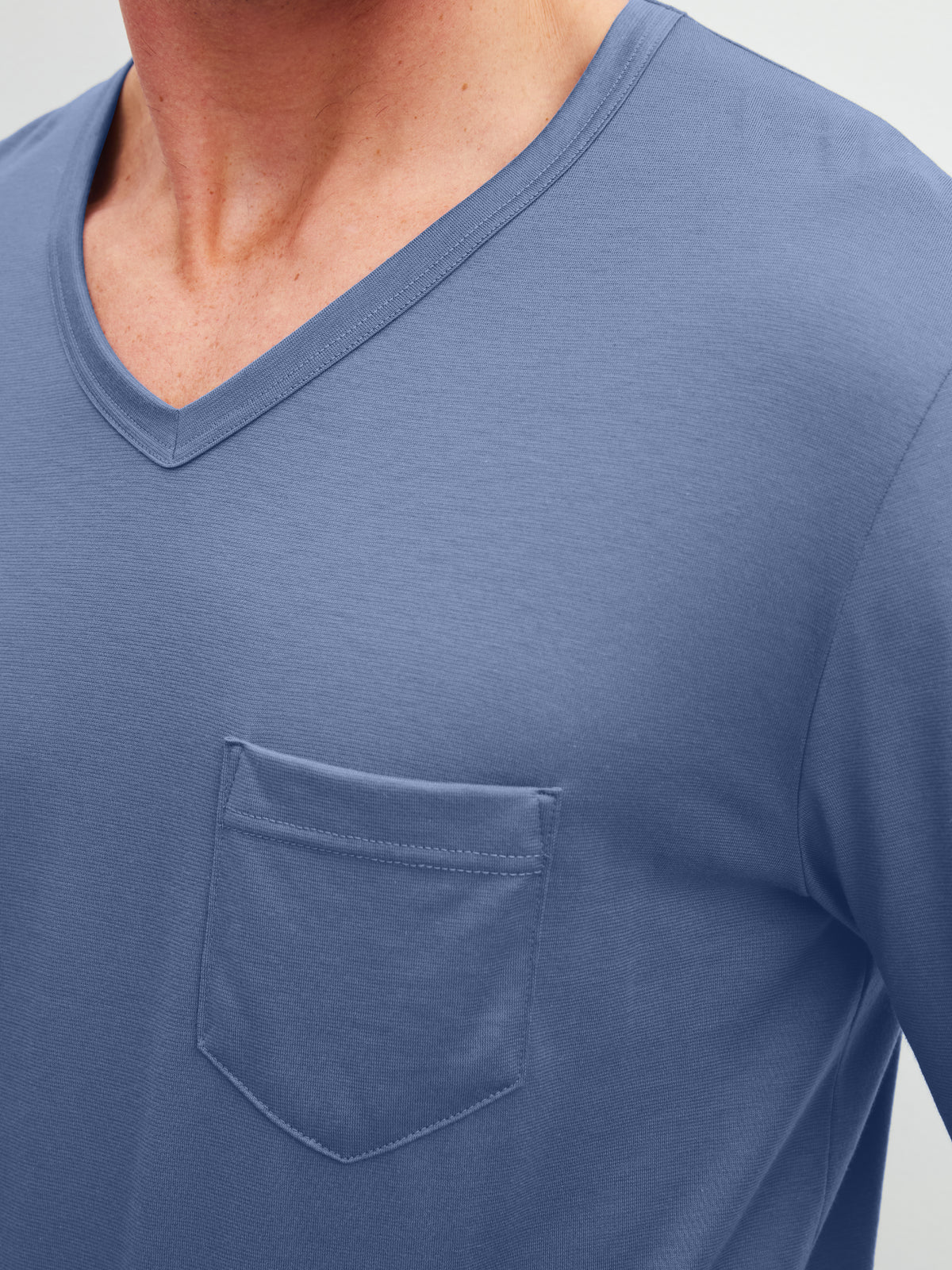 HERREN Pyjama mit Bündchen (Coastal Fjord)
