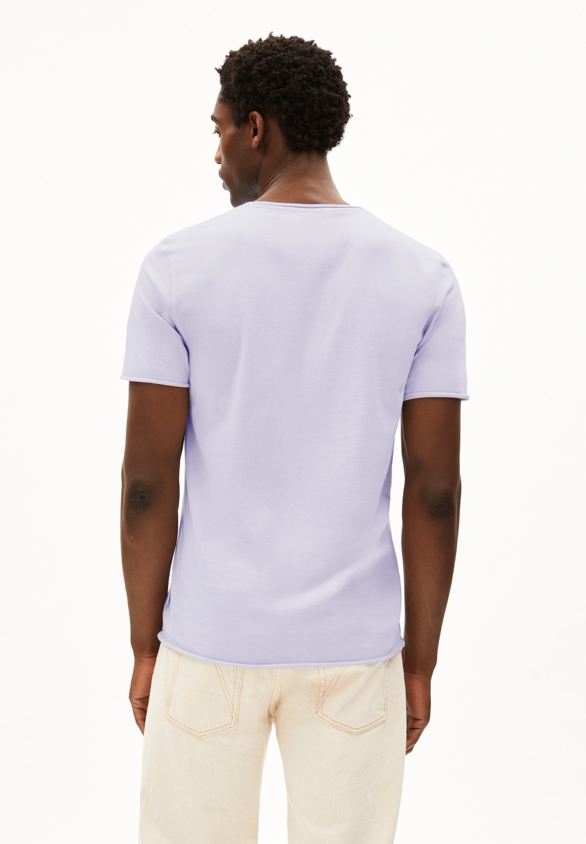 Jaames Brushed T-shirt (Soft Lilac)