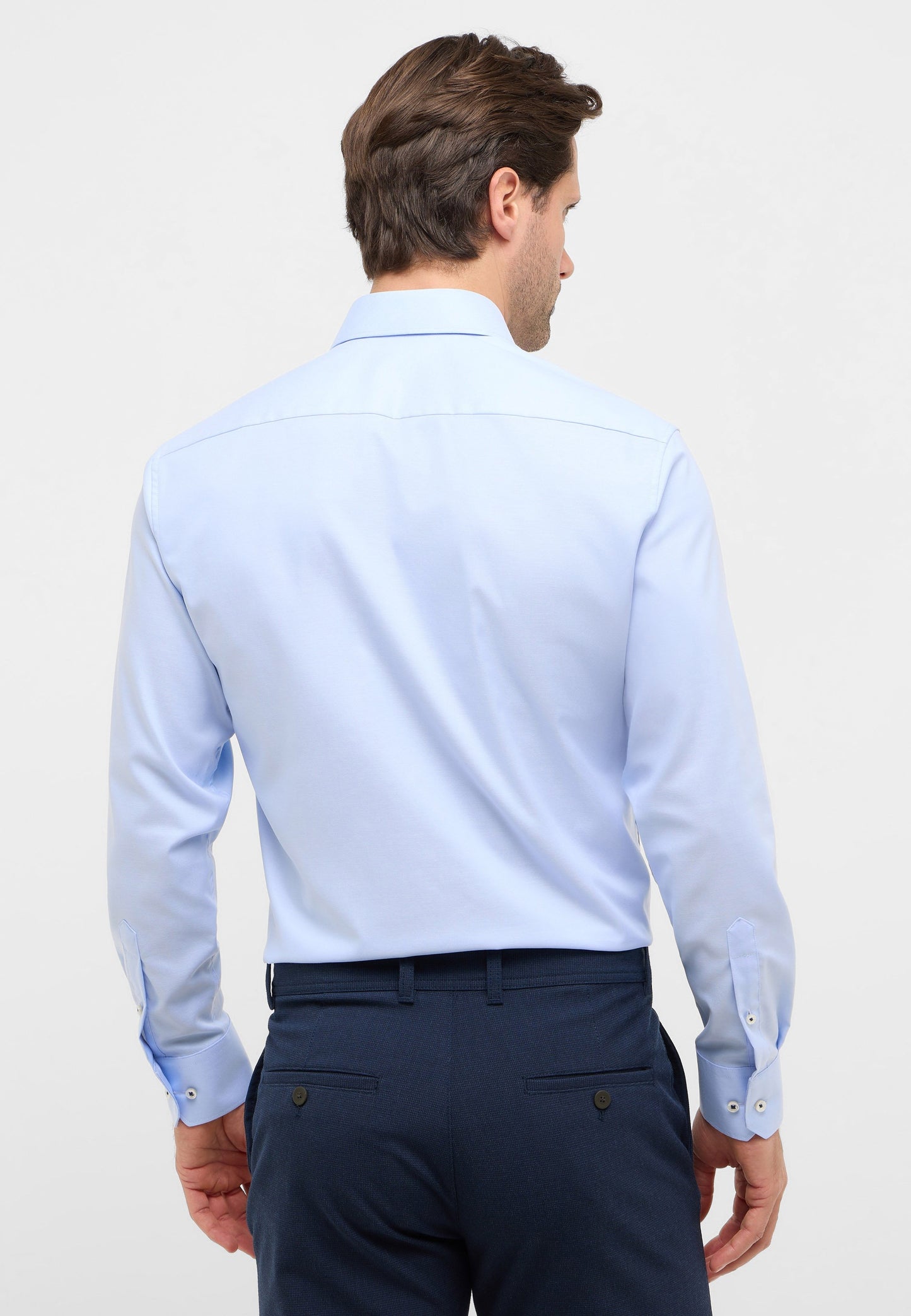 Hemd Twill Langarm (Himmelblau)