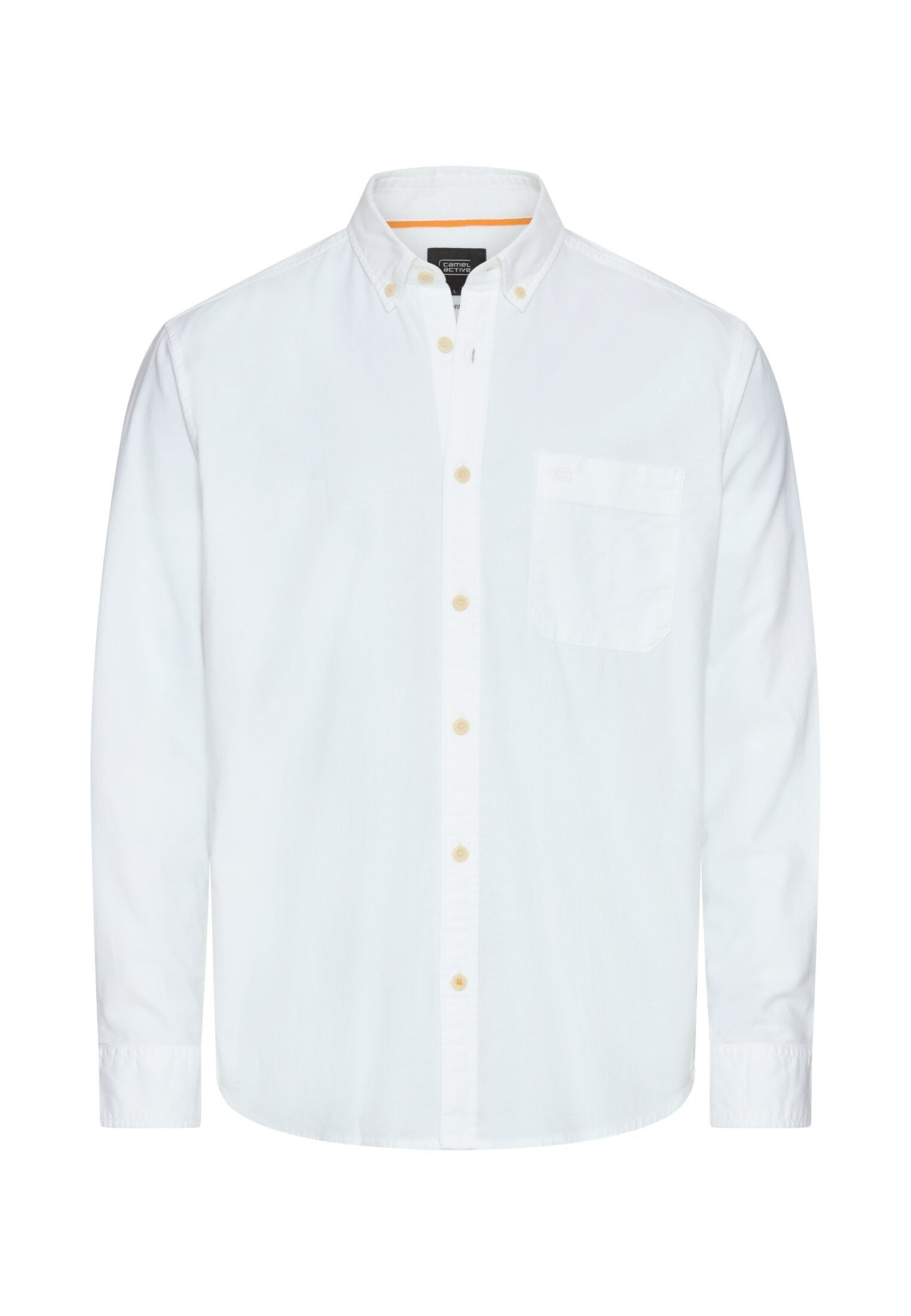 Oxford Hemd mit Button-Down-Kragen (White)