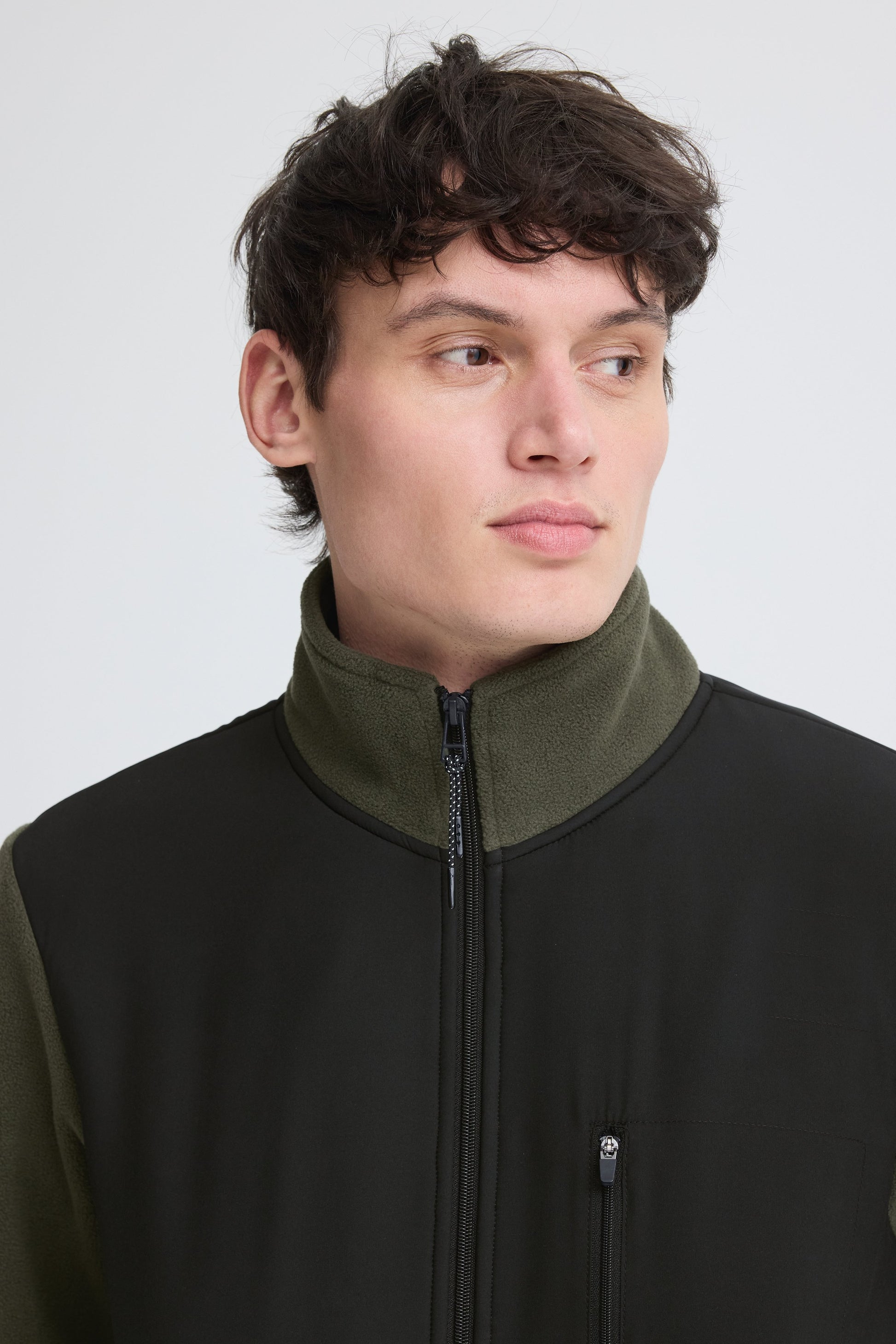 Bhmario Fleece-tech Zp Card (Forest Night)