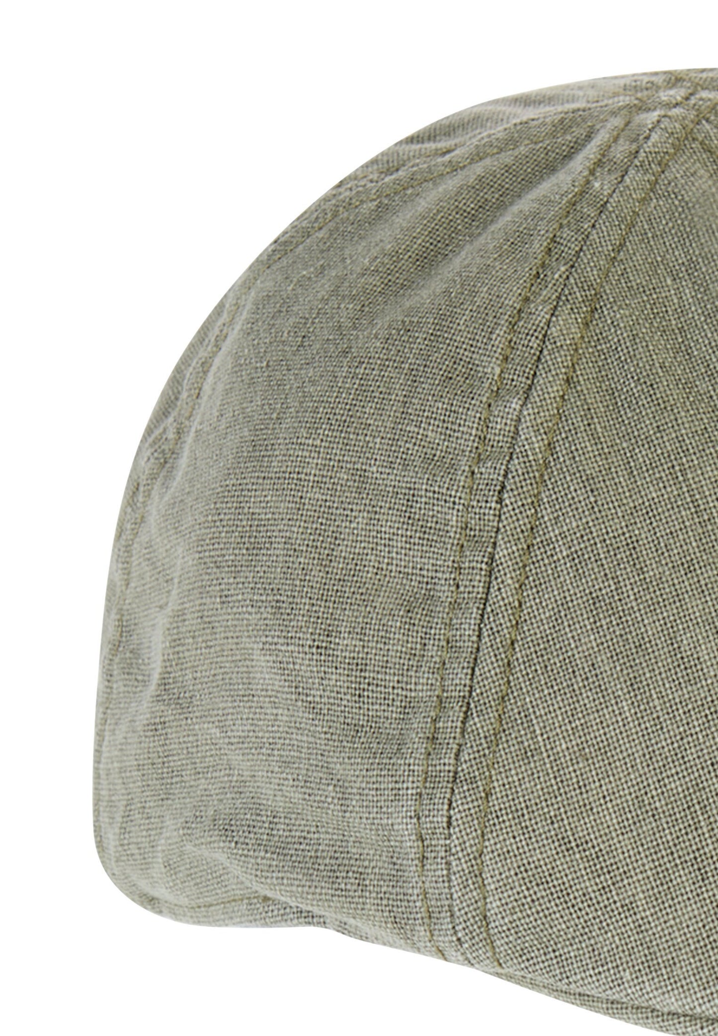 Flat Cap mit Gummizug (Khaki)