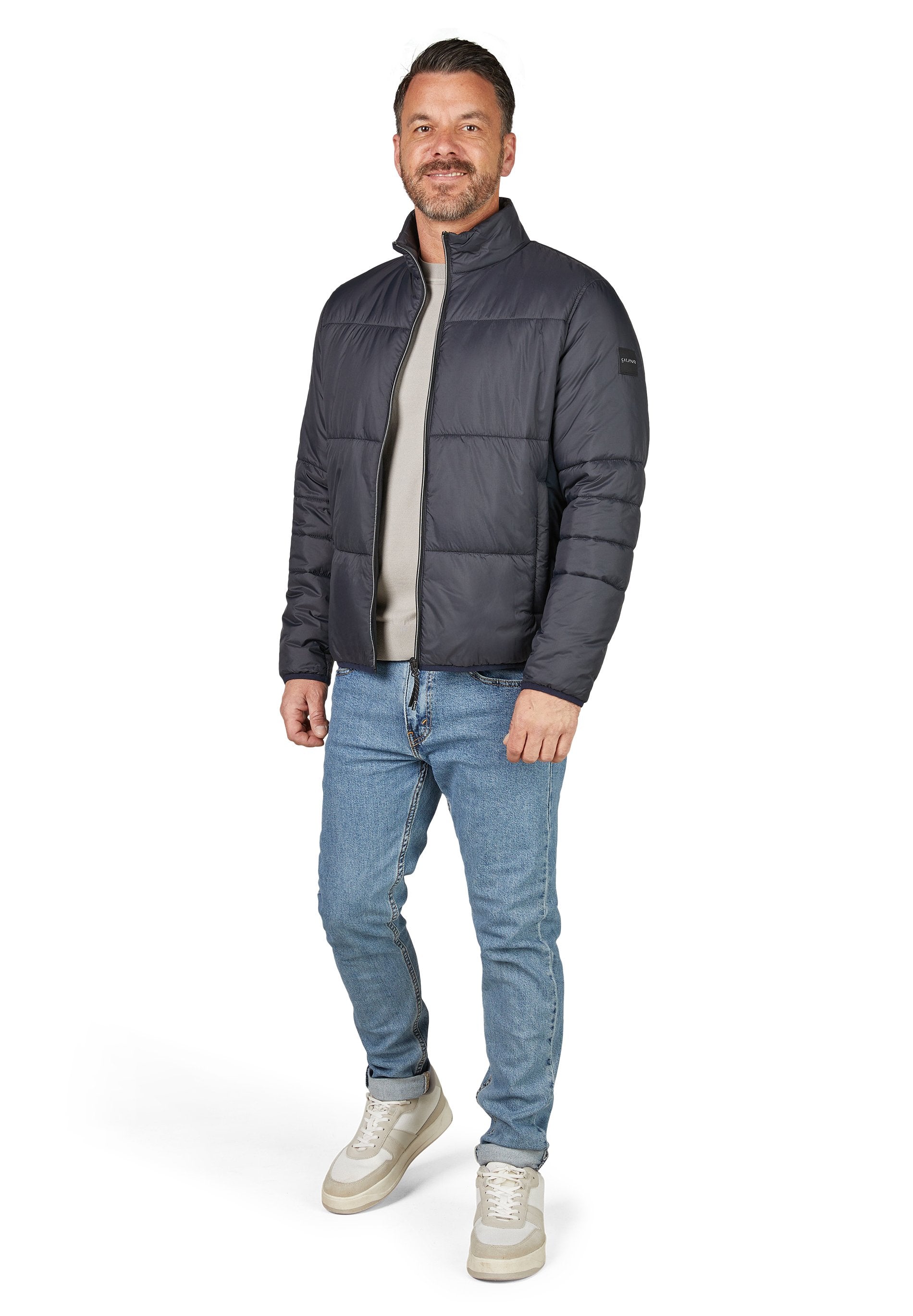 Steppjacke (Navy)