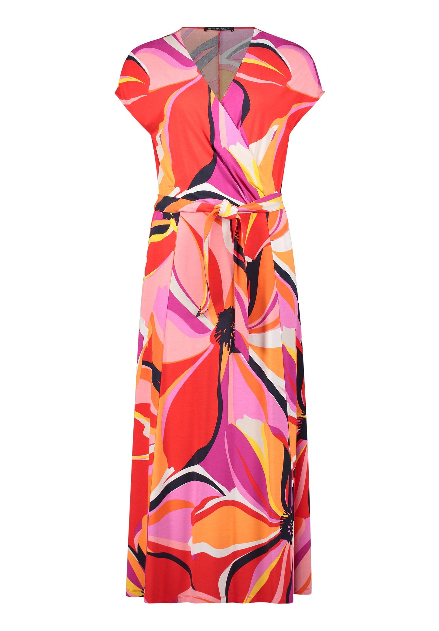 Jerseykleid (Red/pink)