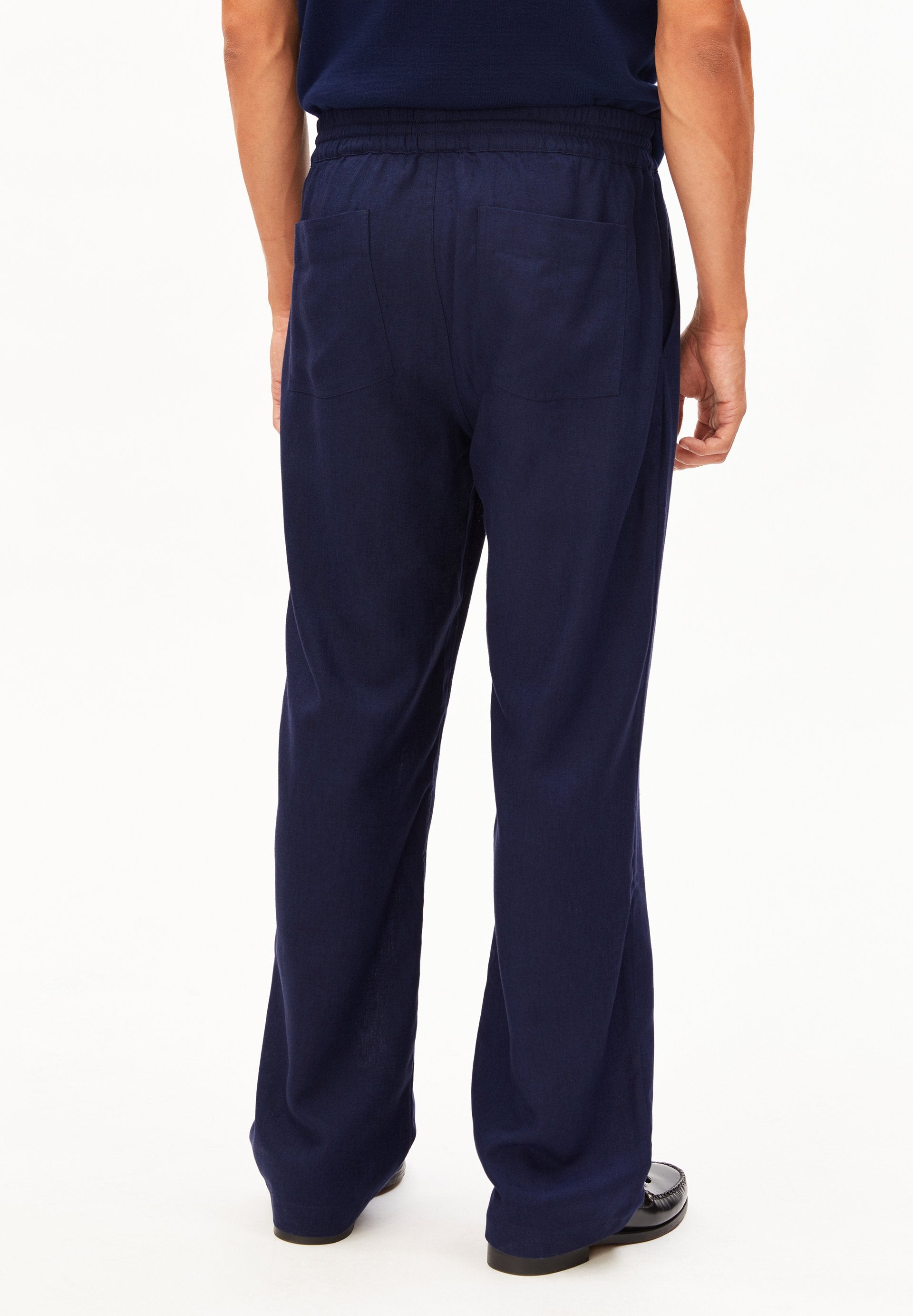 Lukaa Lino Pant (Tinted Navy)