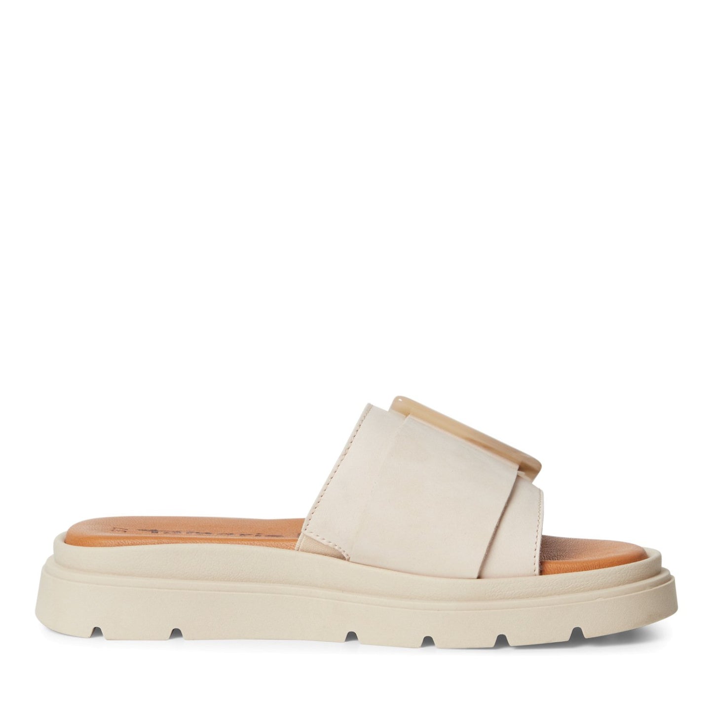 Pantolette (Ivory Nubuc)