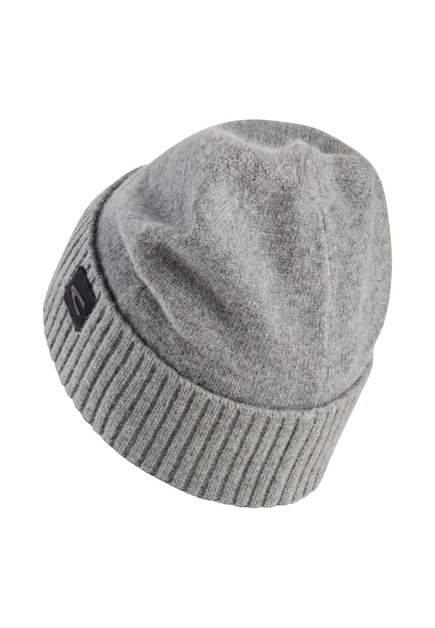 Beanie aus reiner Lammwolle (Stone Gray)