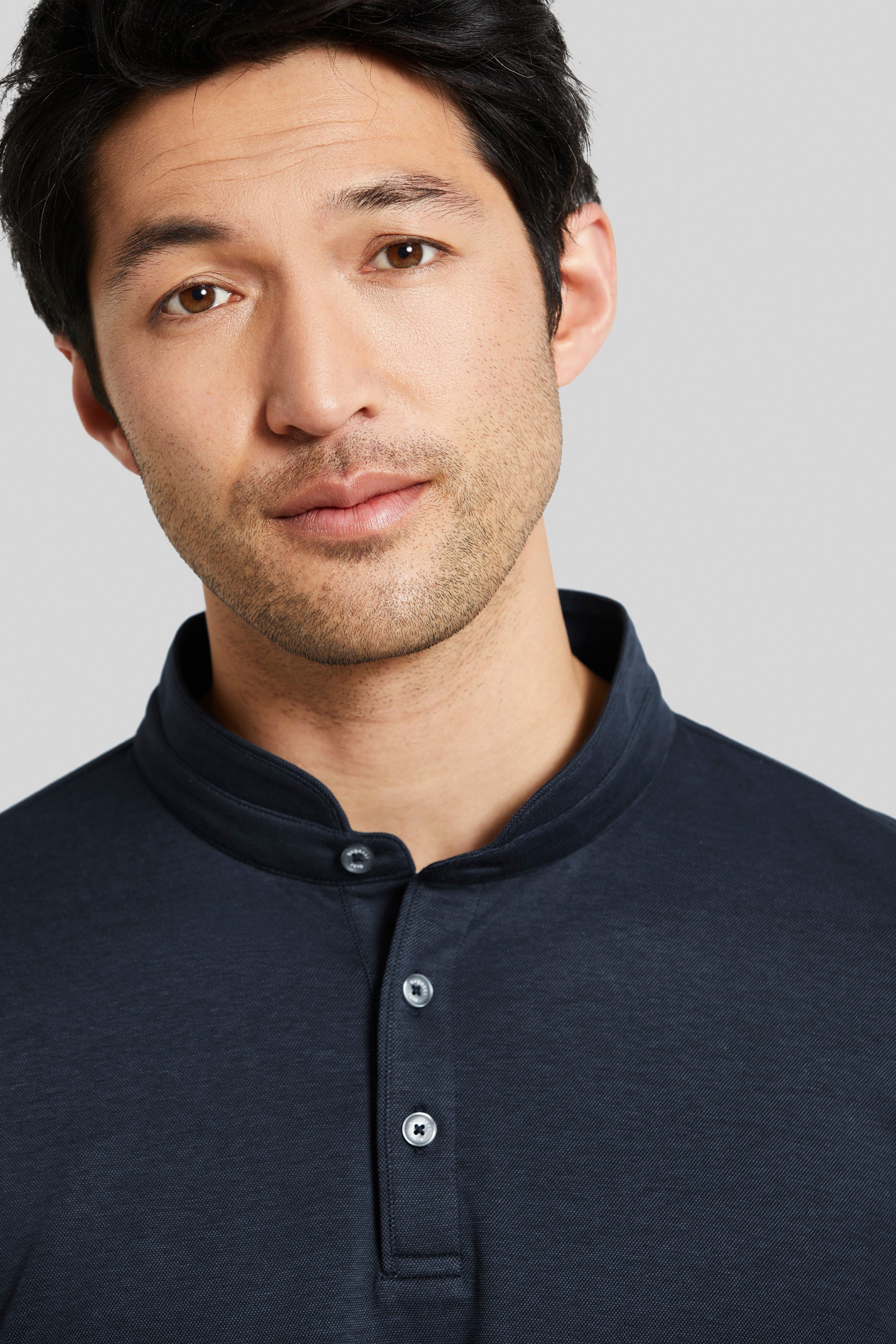 Herren Polo 1/1 Arm (Marine)