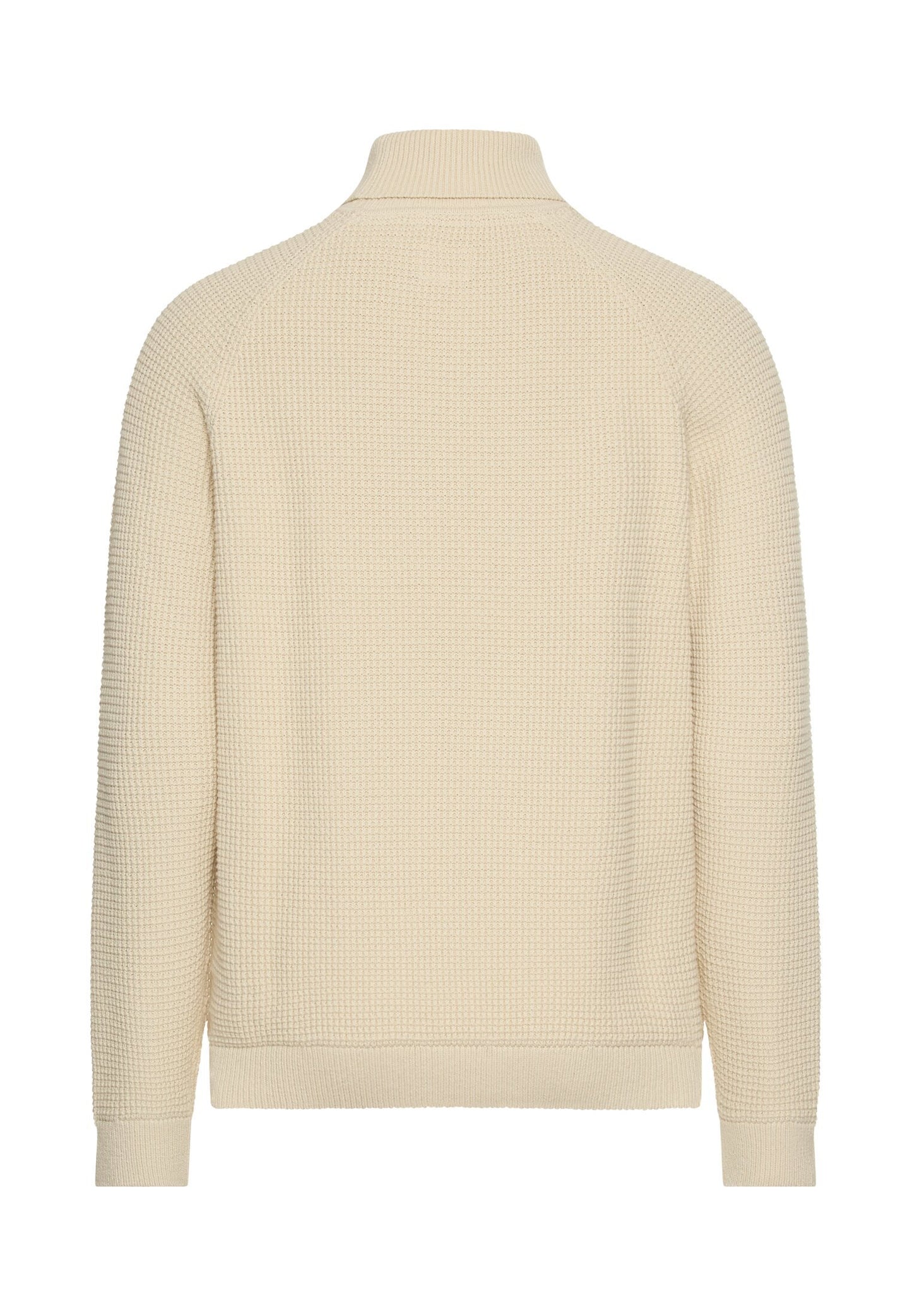 Strickpullover mit Stehkragen (Oatmeal)