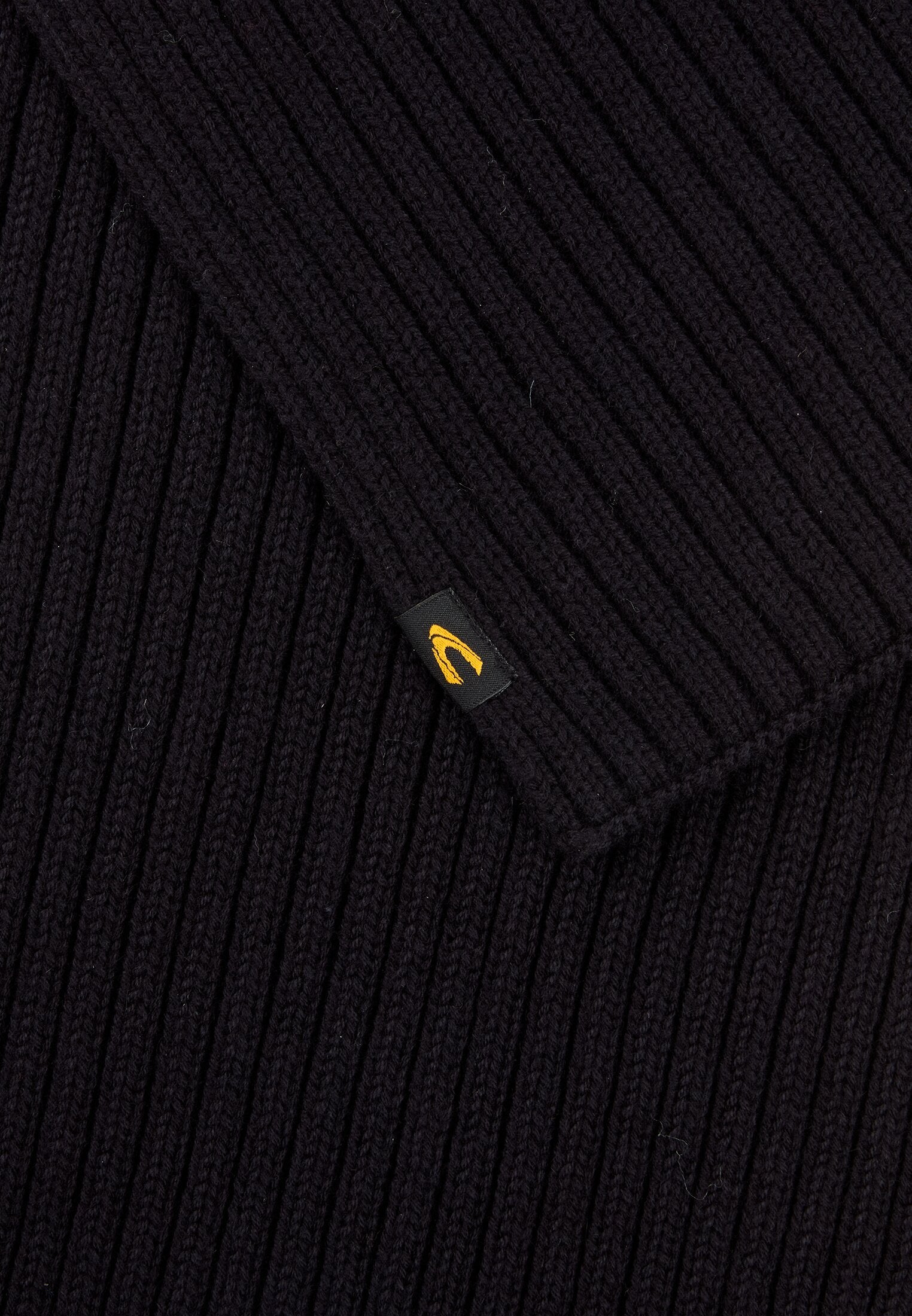 Schal aus Baumwoll-Mix (Asphalt)