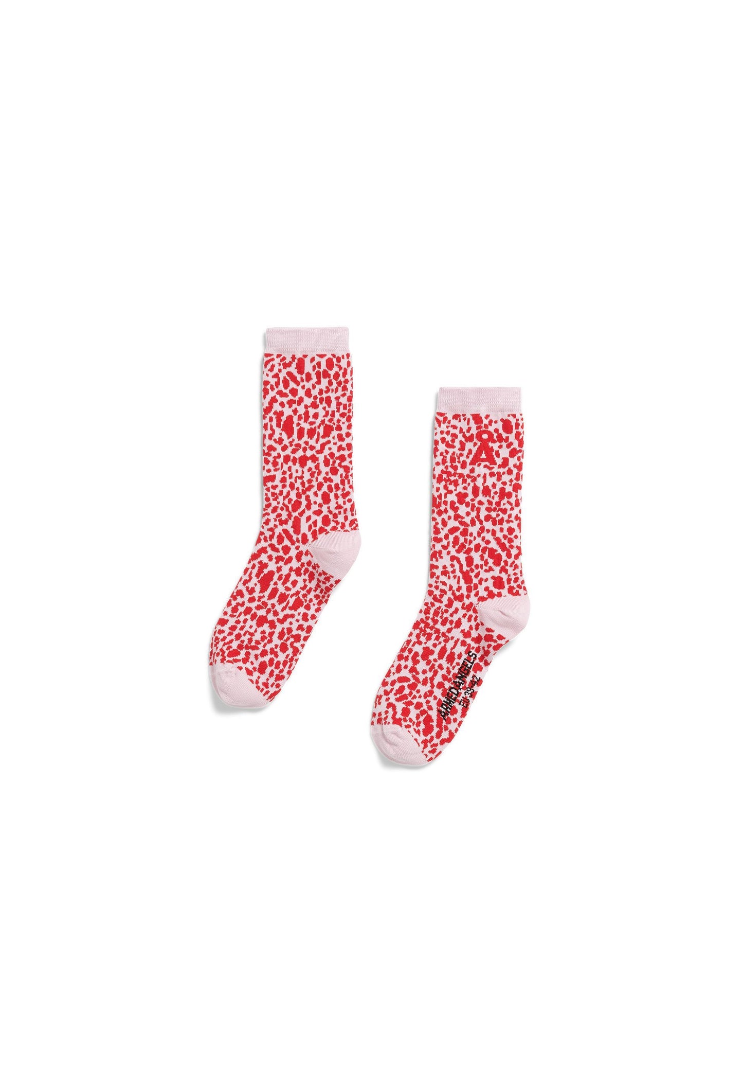 Leopard Socks W (Pink Mist)