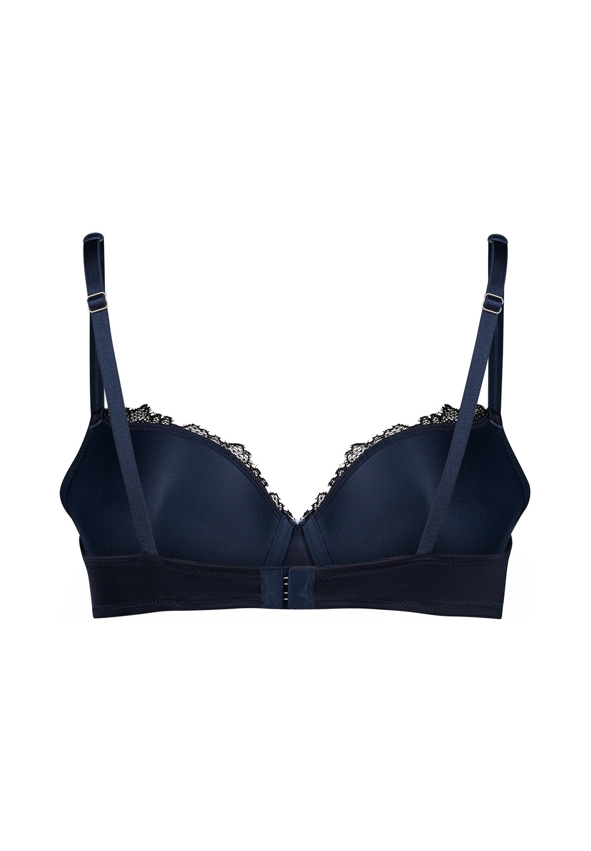 Skiny Damen Push-up BH Satin Dreams (Black Iris)