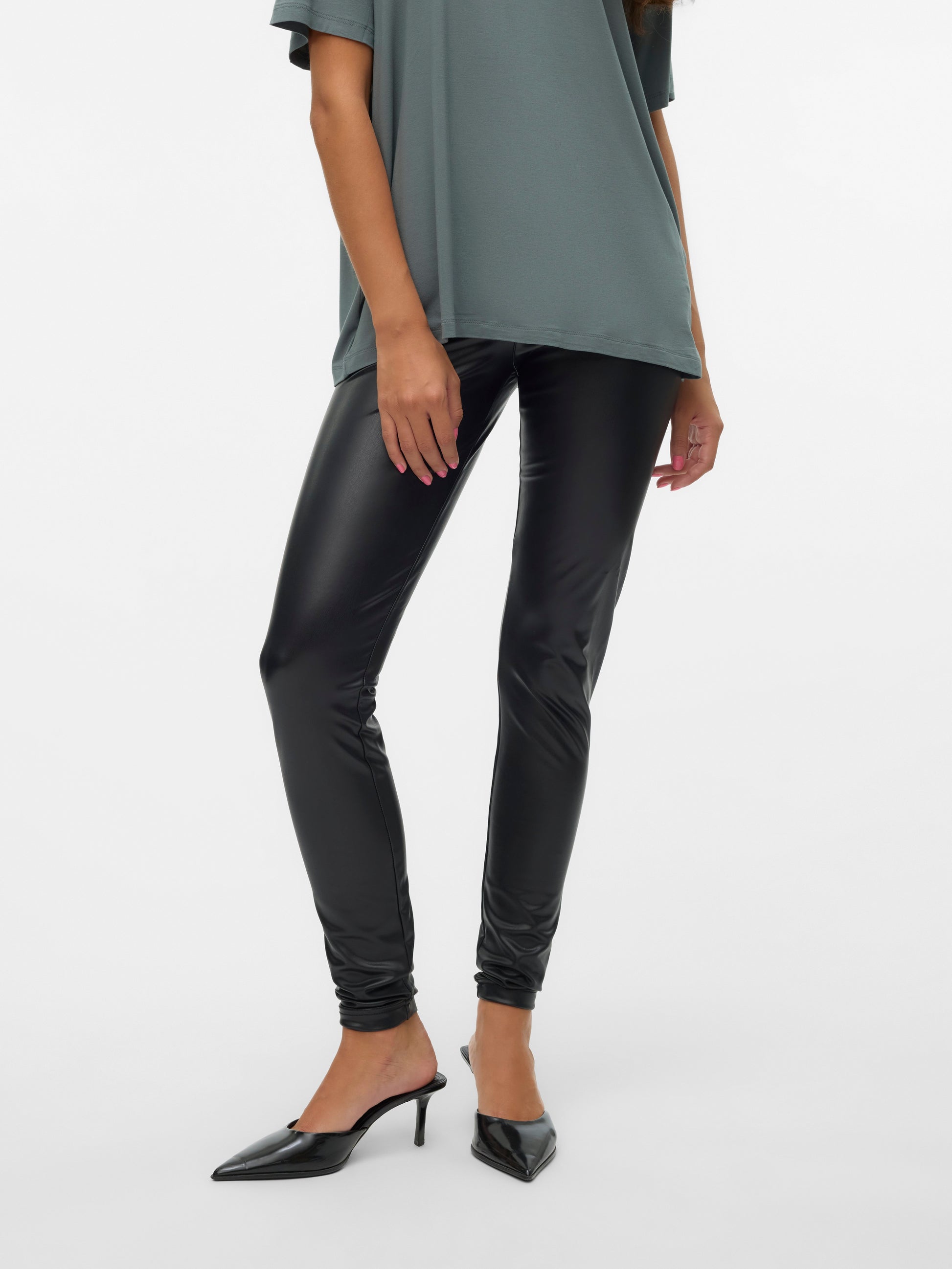 Vmgana Mw Pl Legging Noos (Black)