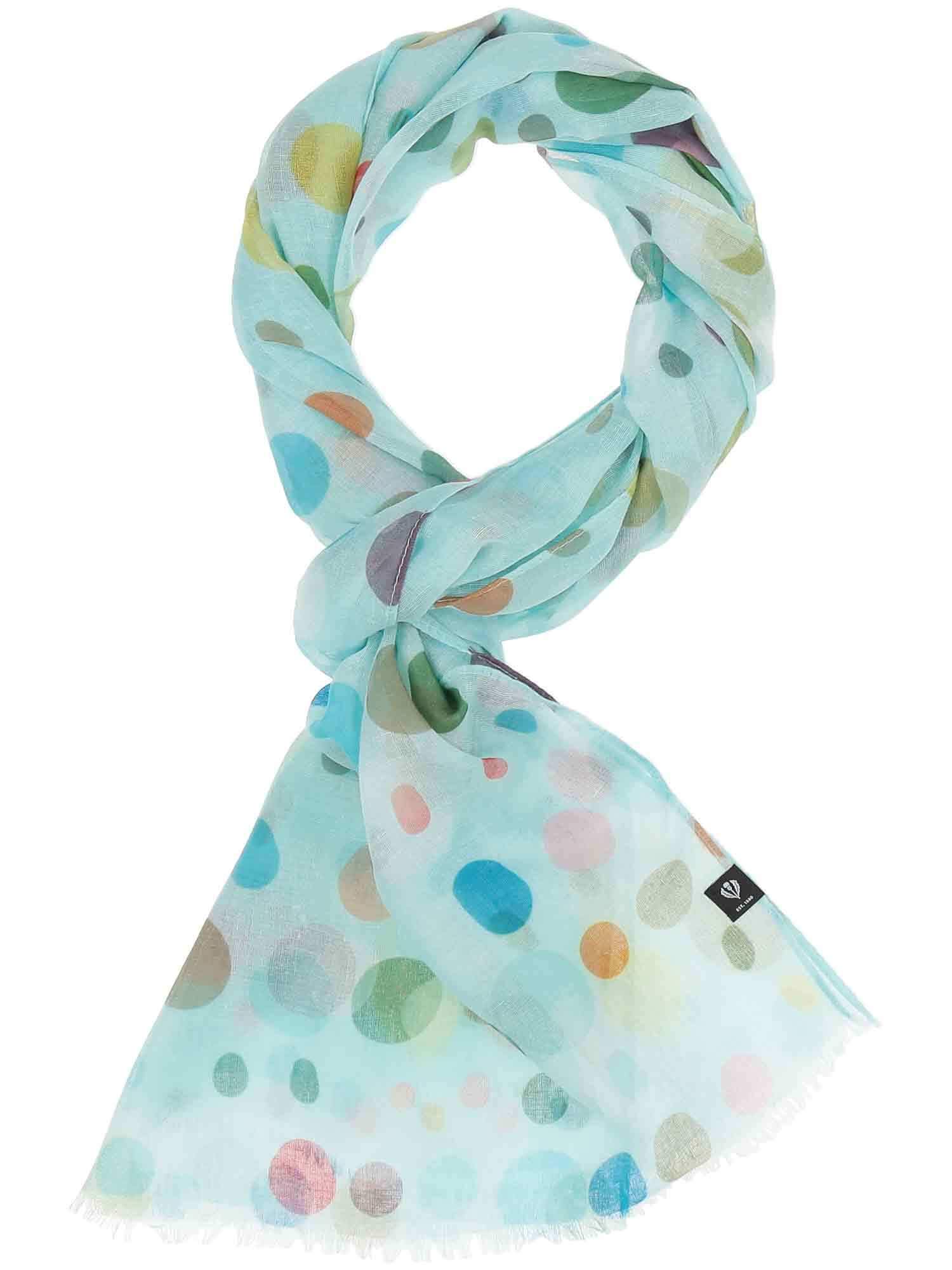 Schal Polyester Schal (Cameo Blue)