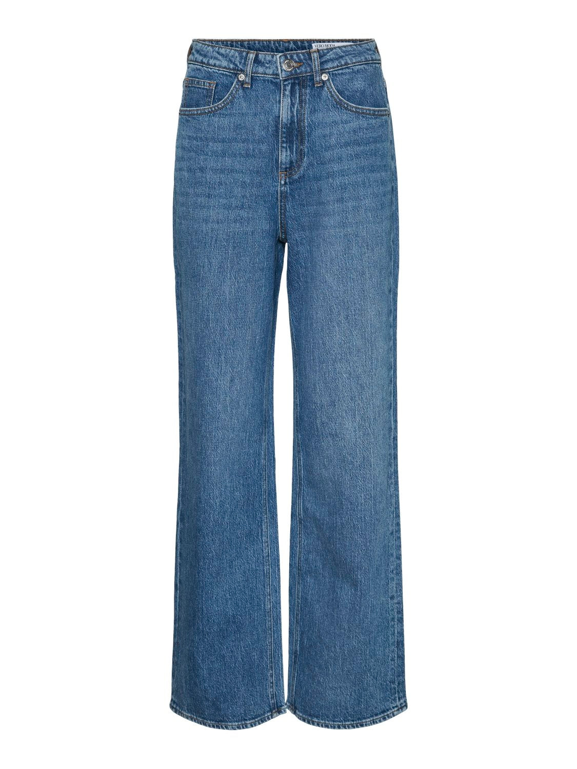 Vmtessa Hr Wide Jeans Ra380 Ga Noos (Medium Blue D)