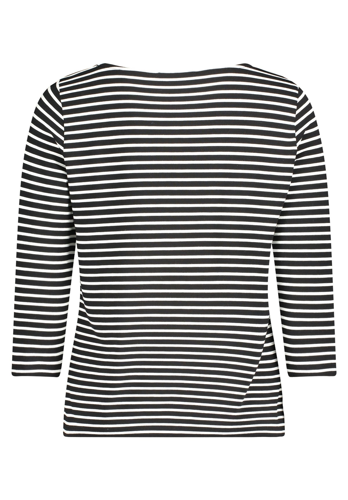 Basic Shirt (Black/cream)