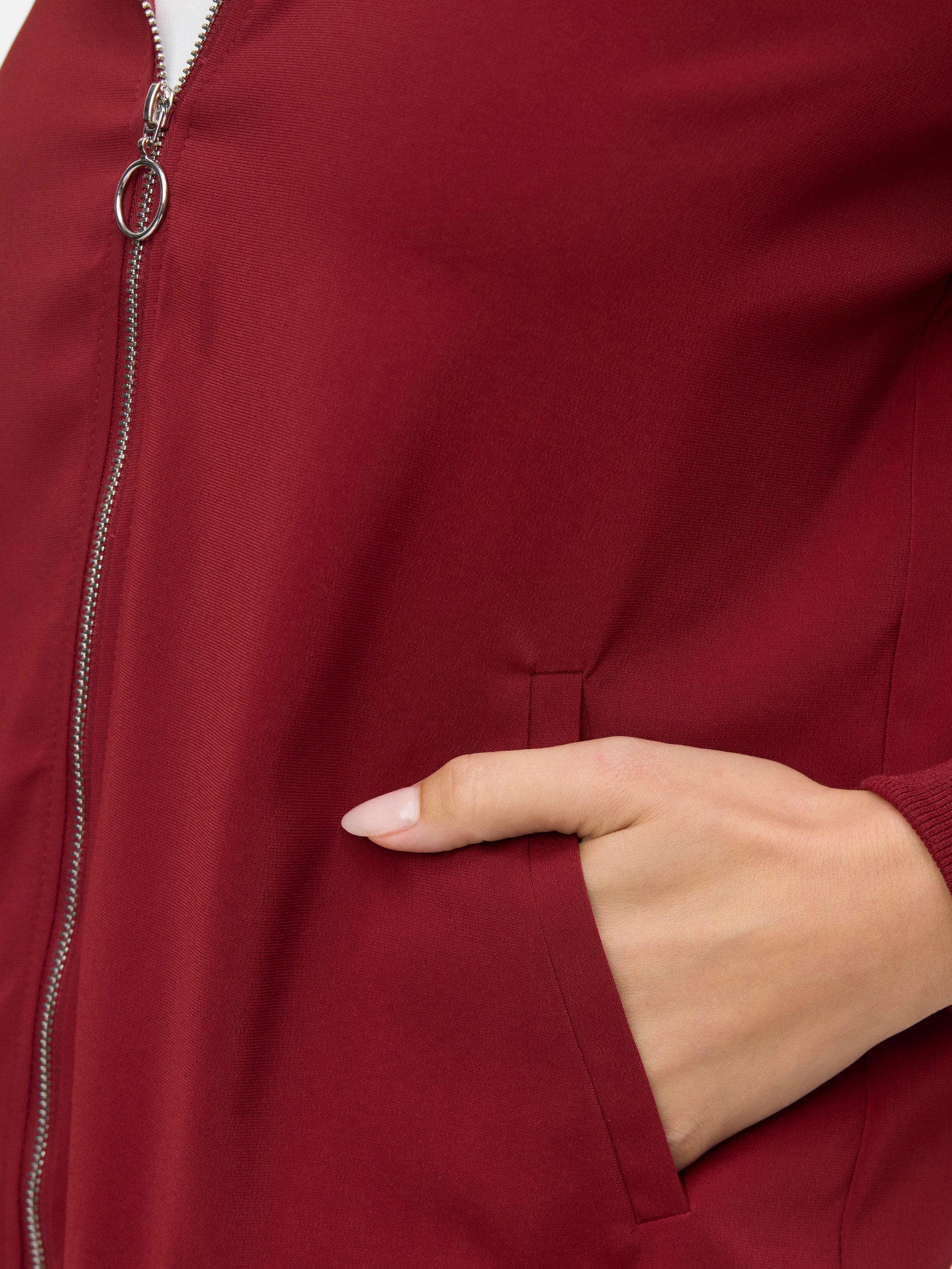 Vmcoco L/s Bomber Noos (Syrah)