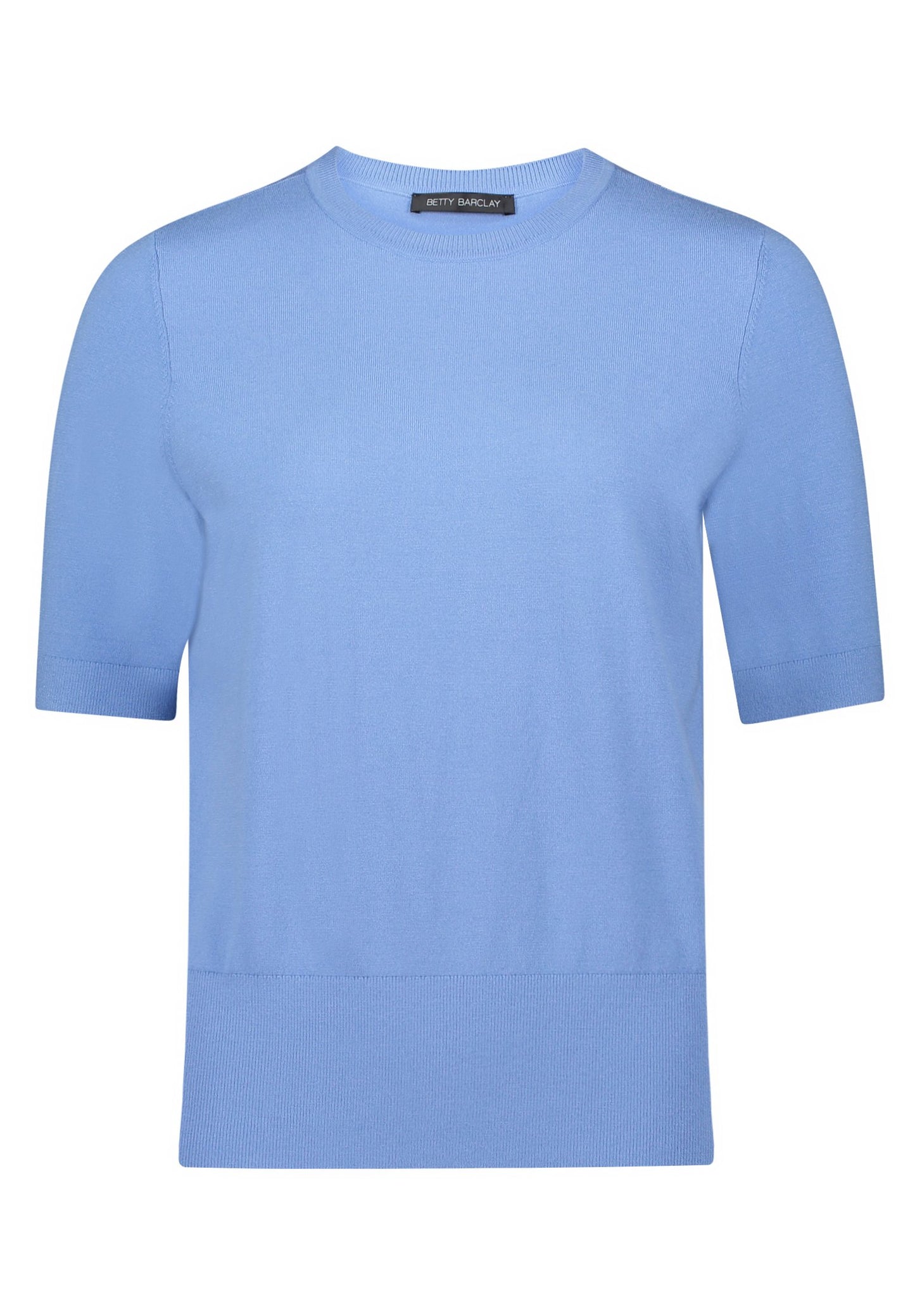 Basic-Pullover (Azurine)