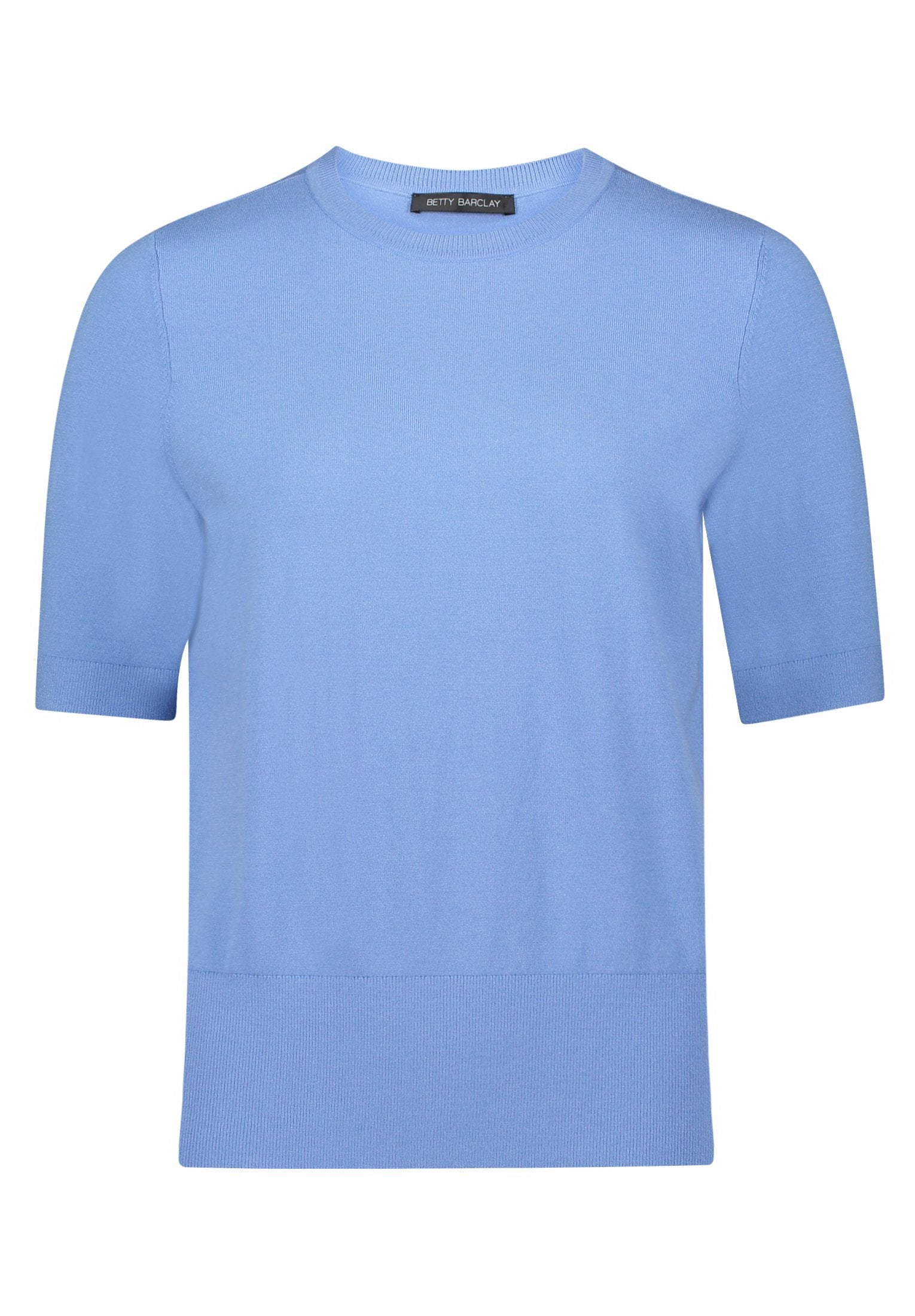 Basic-Pullover (Azurine)