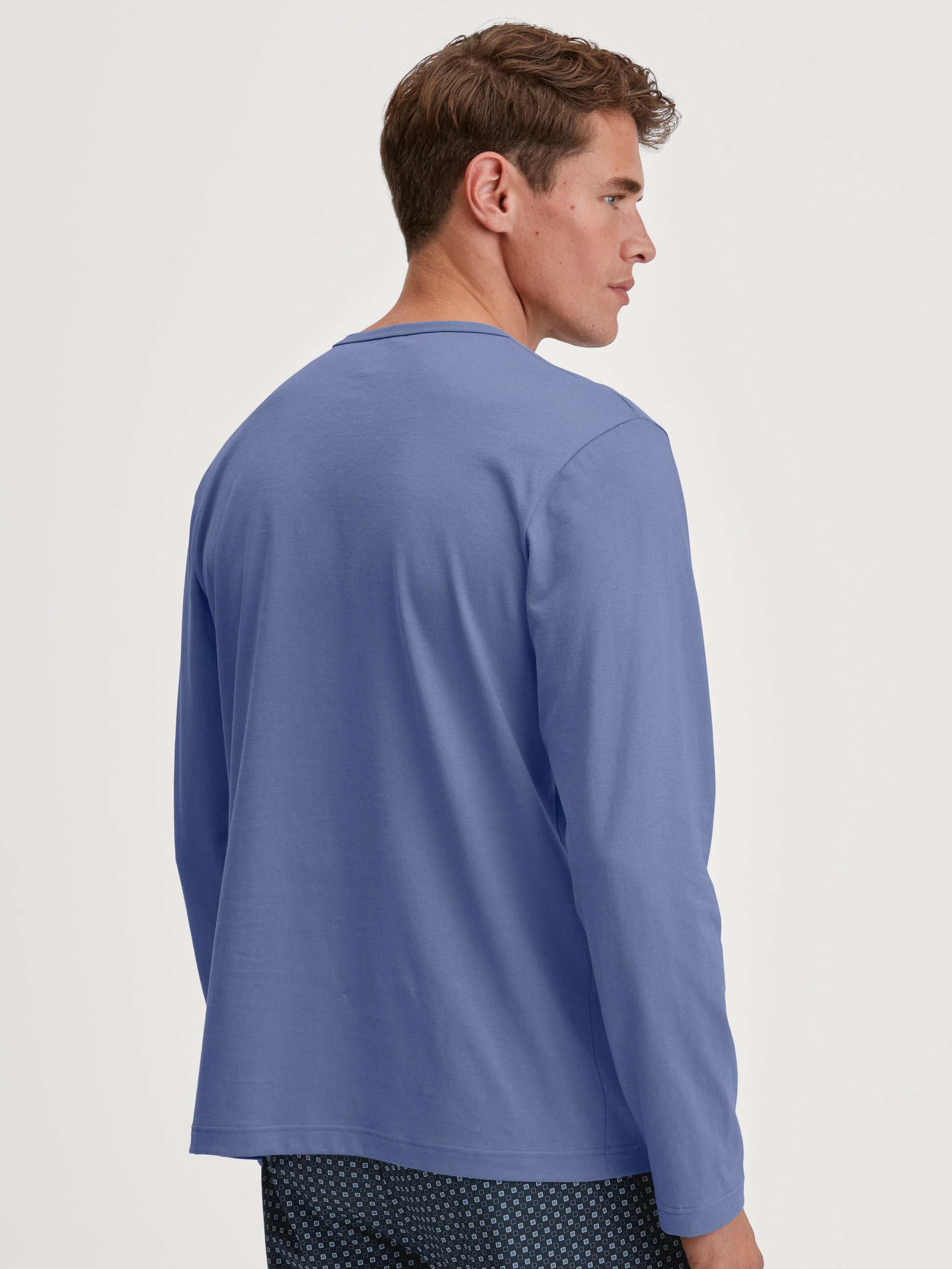 HERREN Shirt langarm (Coastal Fjord)