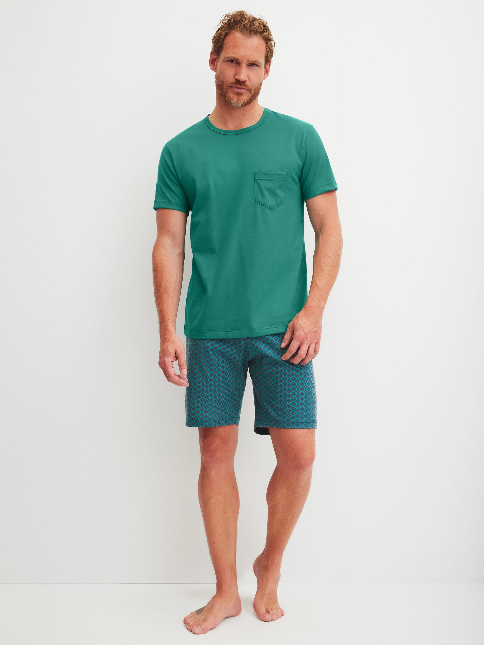 MEN Short pyjamas (Ivy Green)