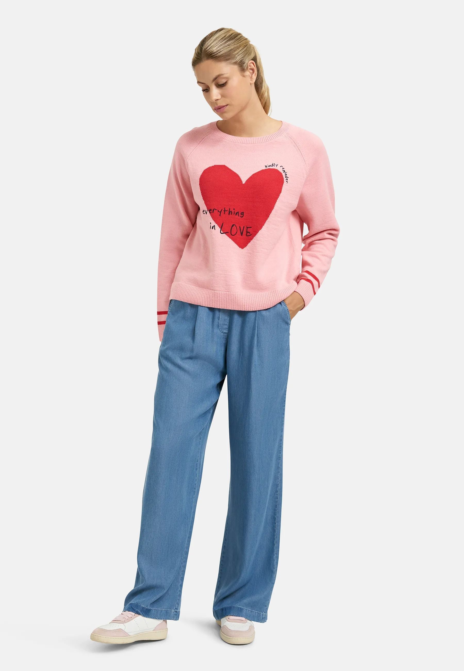 Pullover with Intarsia (Sugar)