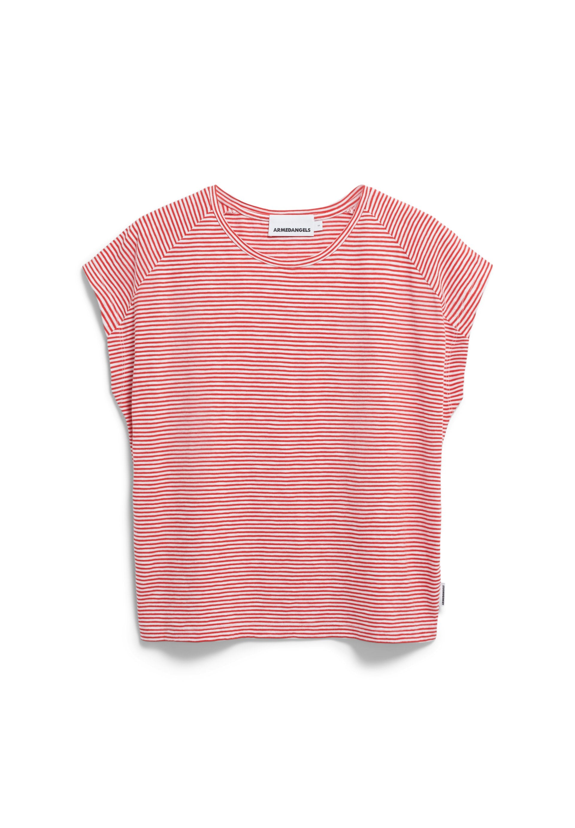 Oneliaa Lovely Stripes (Oatmilk-coral B)