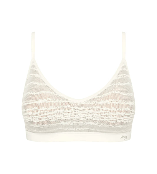 sloggi FREE Evolve PU Lace (00gz Silk White)