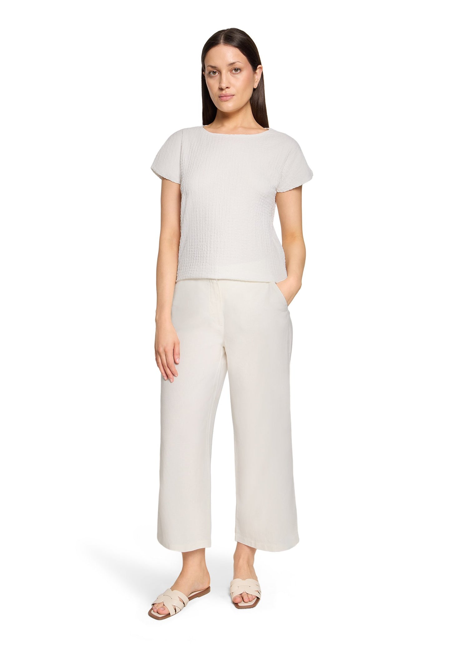 Strukturshirt (Offwhite)