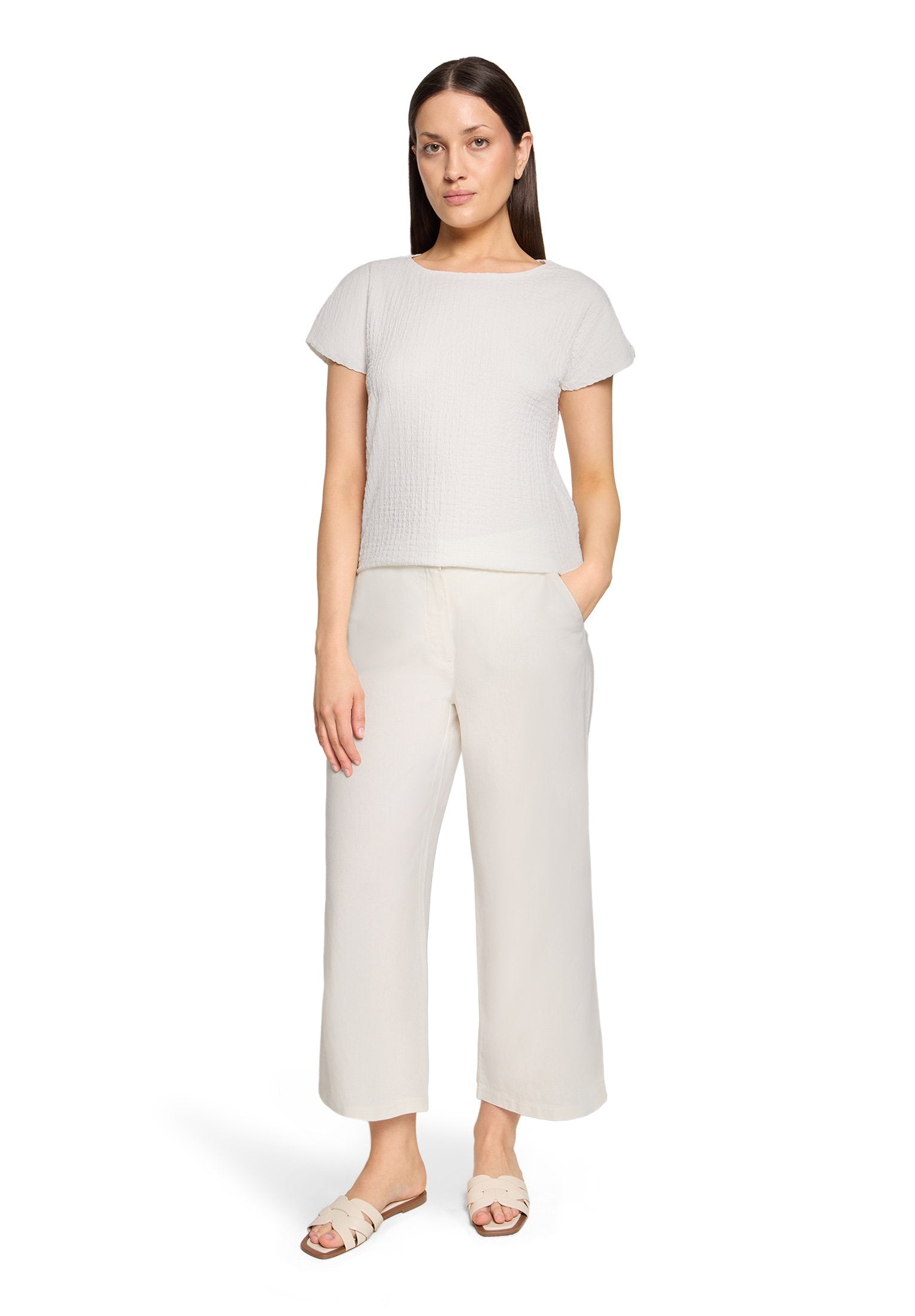 Strukturshirt (Offwhite)