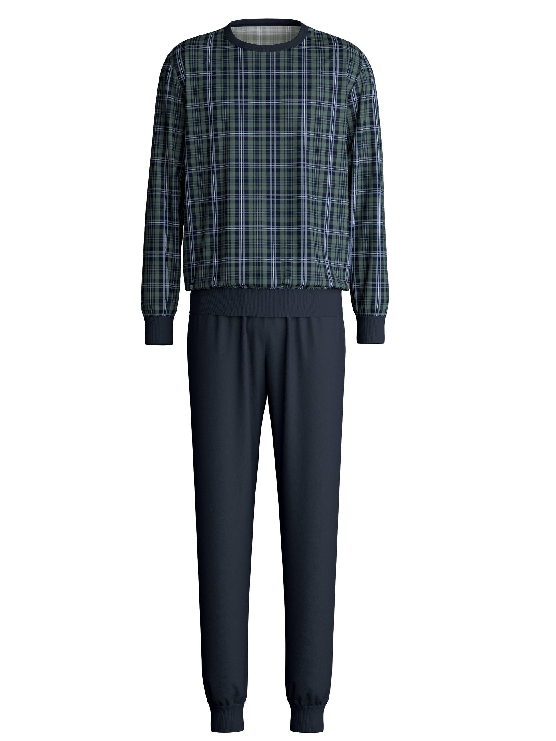 MEN Pyjamas with cuff (Dark Glen)