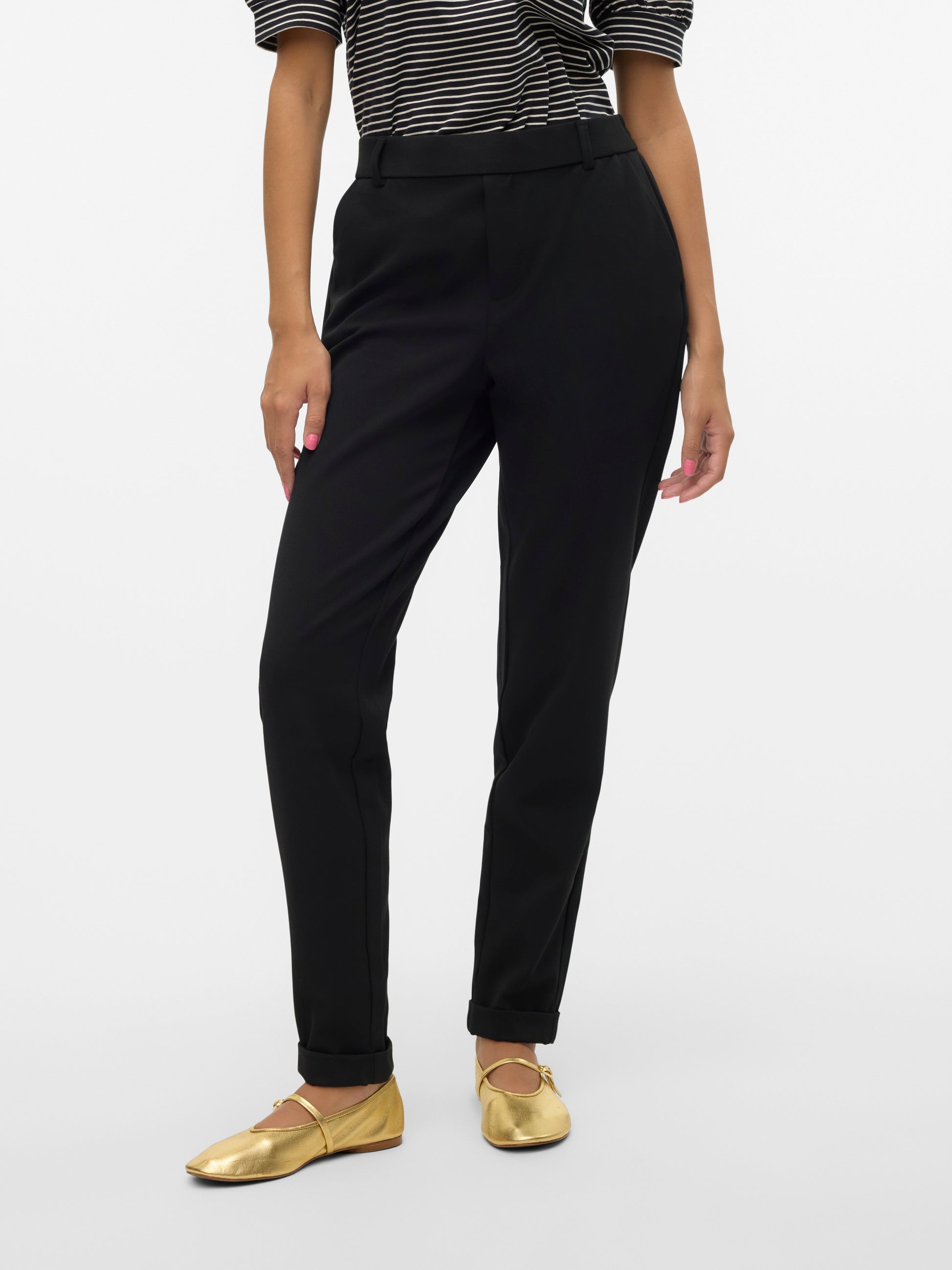 Vmmaya Mw Loose Solid Pant Noos (Black)