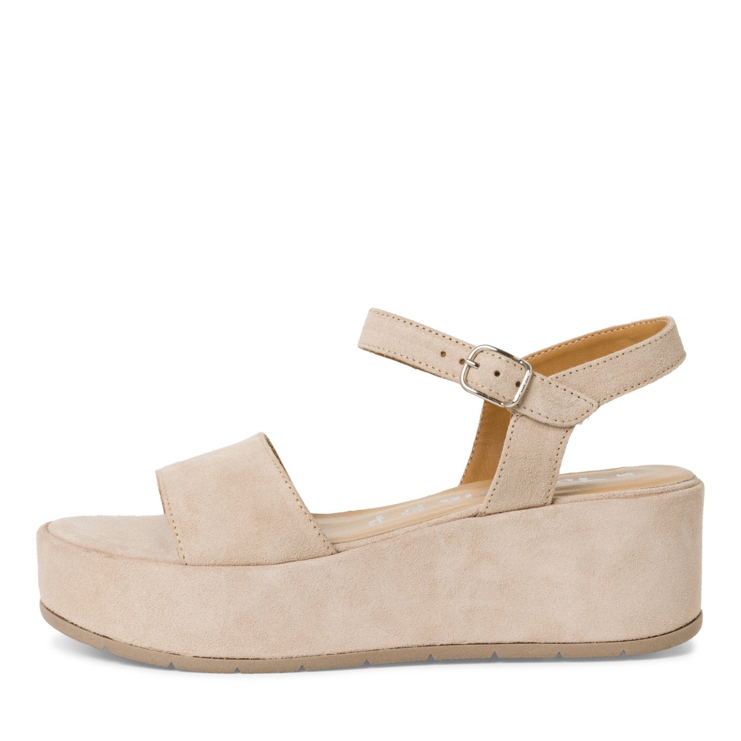 Sandalette (Ivory Suede)