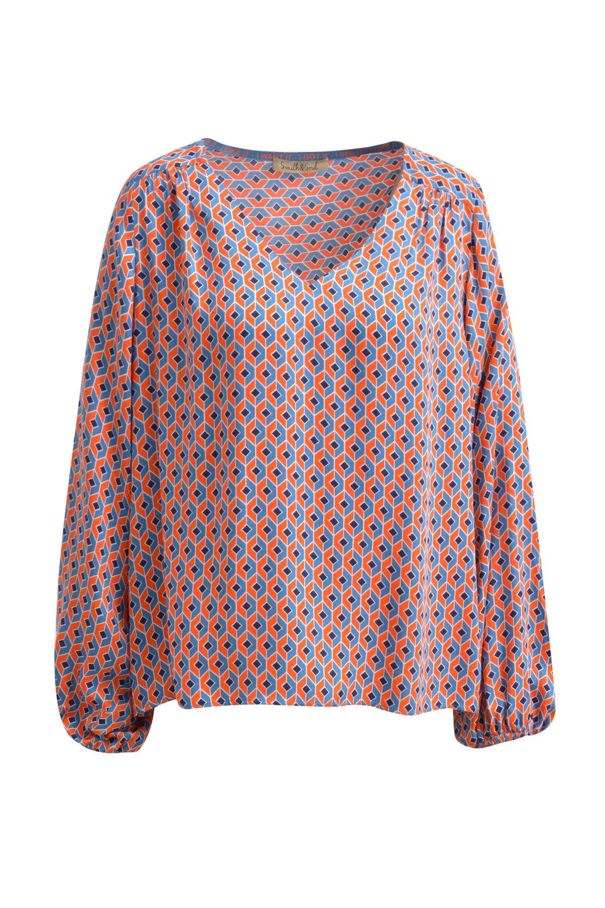 Blouses (Mandarin Print)