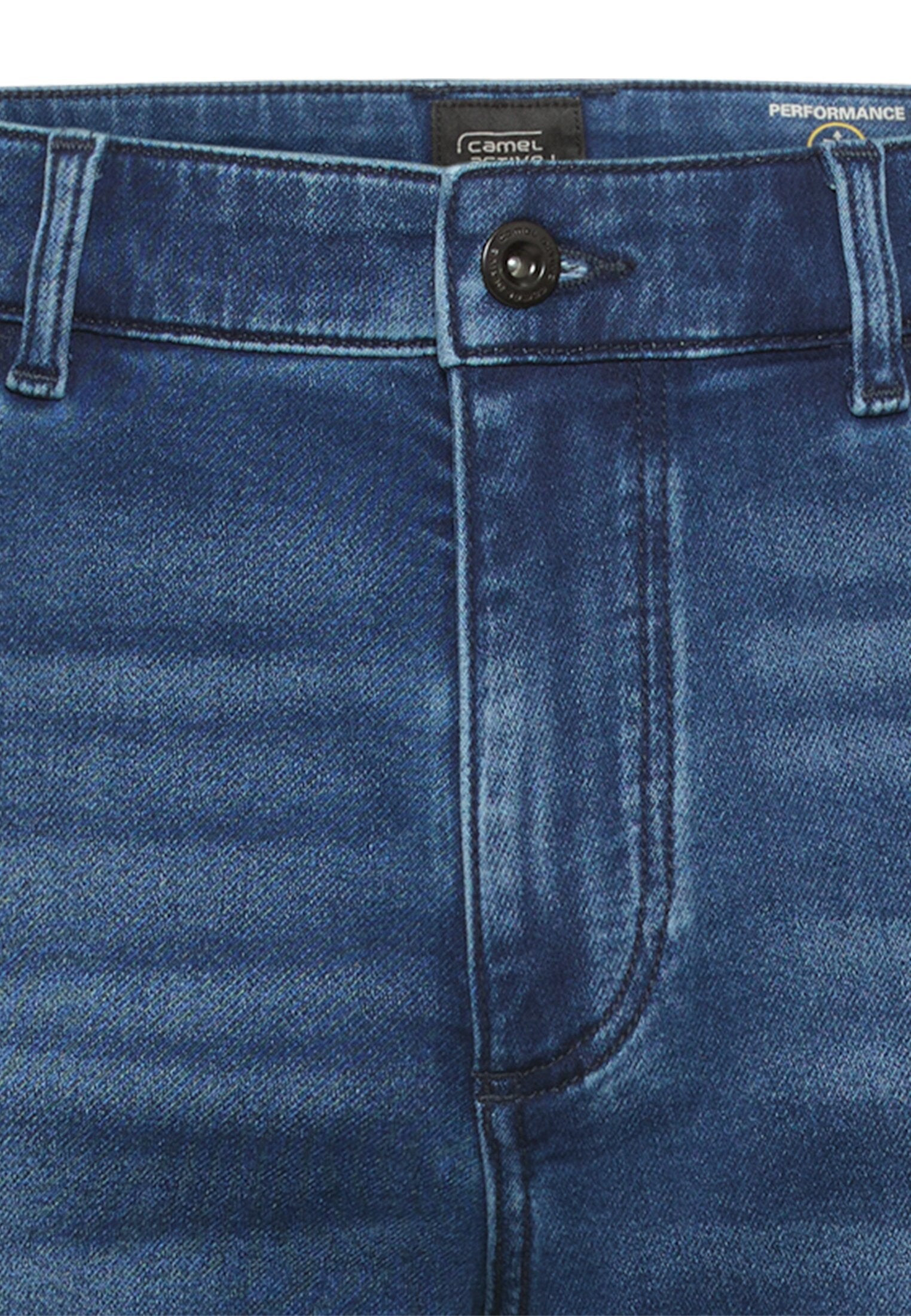fleXXXactive® Jeans Shorts aus Baumwollmix (Indigo)
