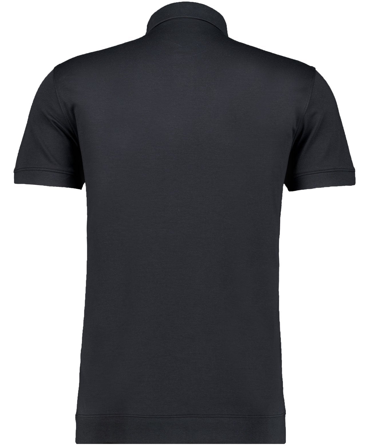 Pima-Polo mit Bund (Schwarz)