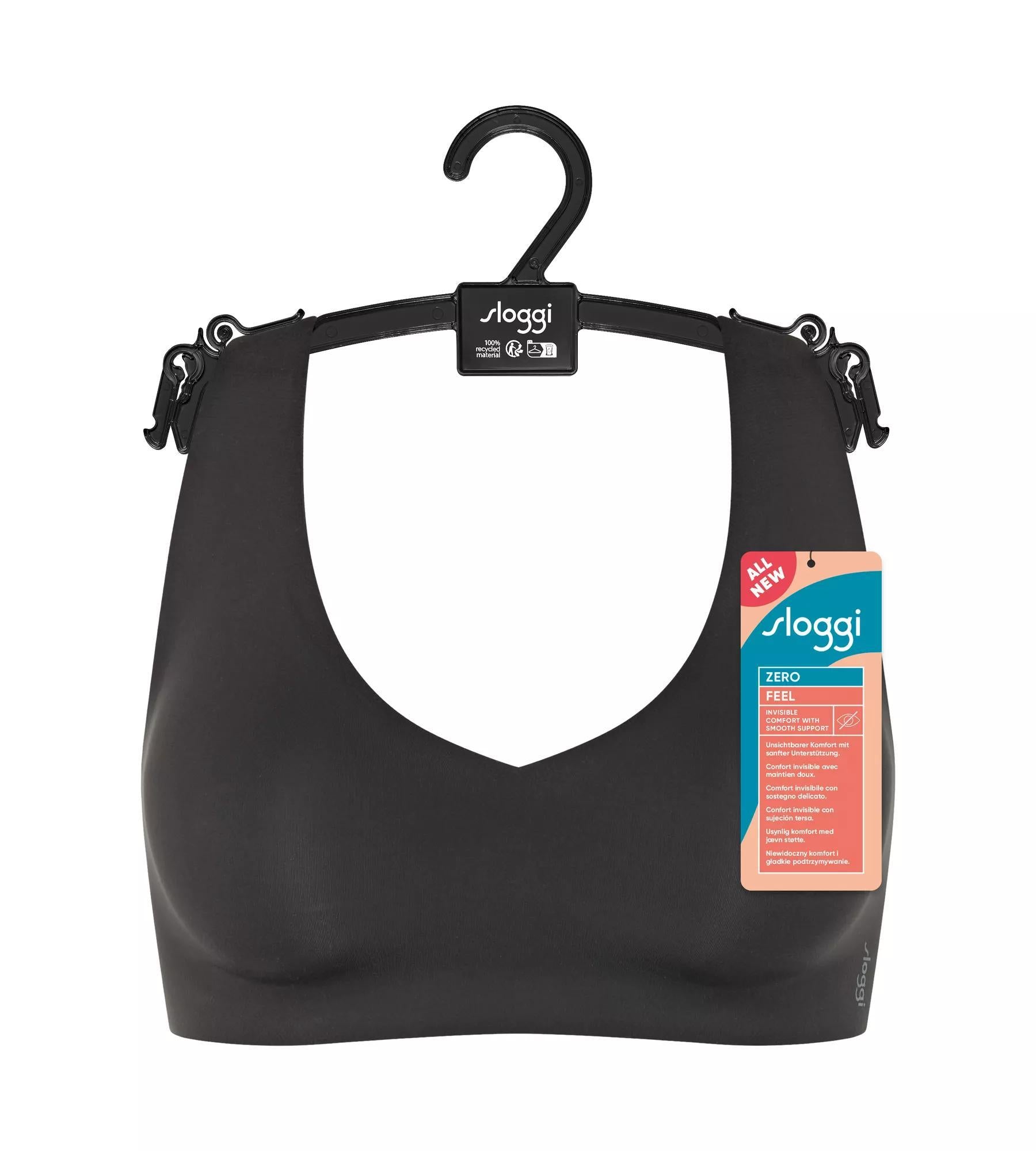 sloggi ZERO Feel 2.0 Bralette (Black)