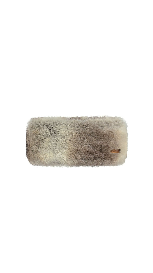 Fur Headband (Brown Heather Brown)