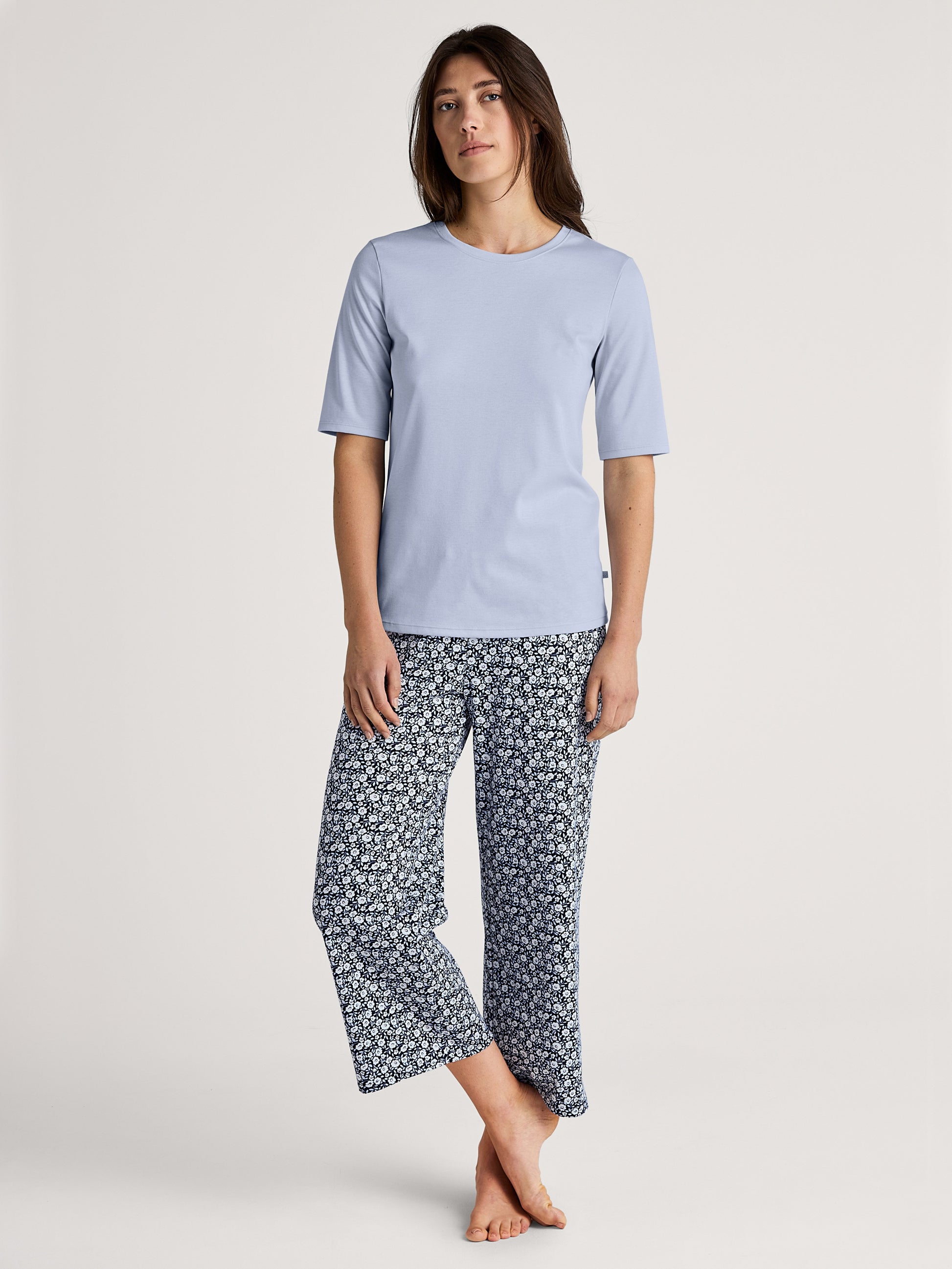 WOMEN Shirt short-sleeve (Harmony Blue)