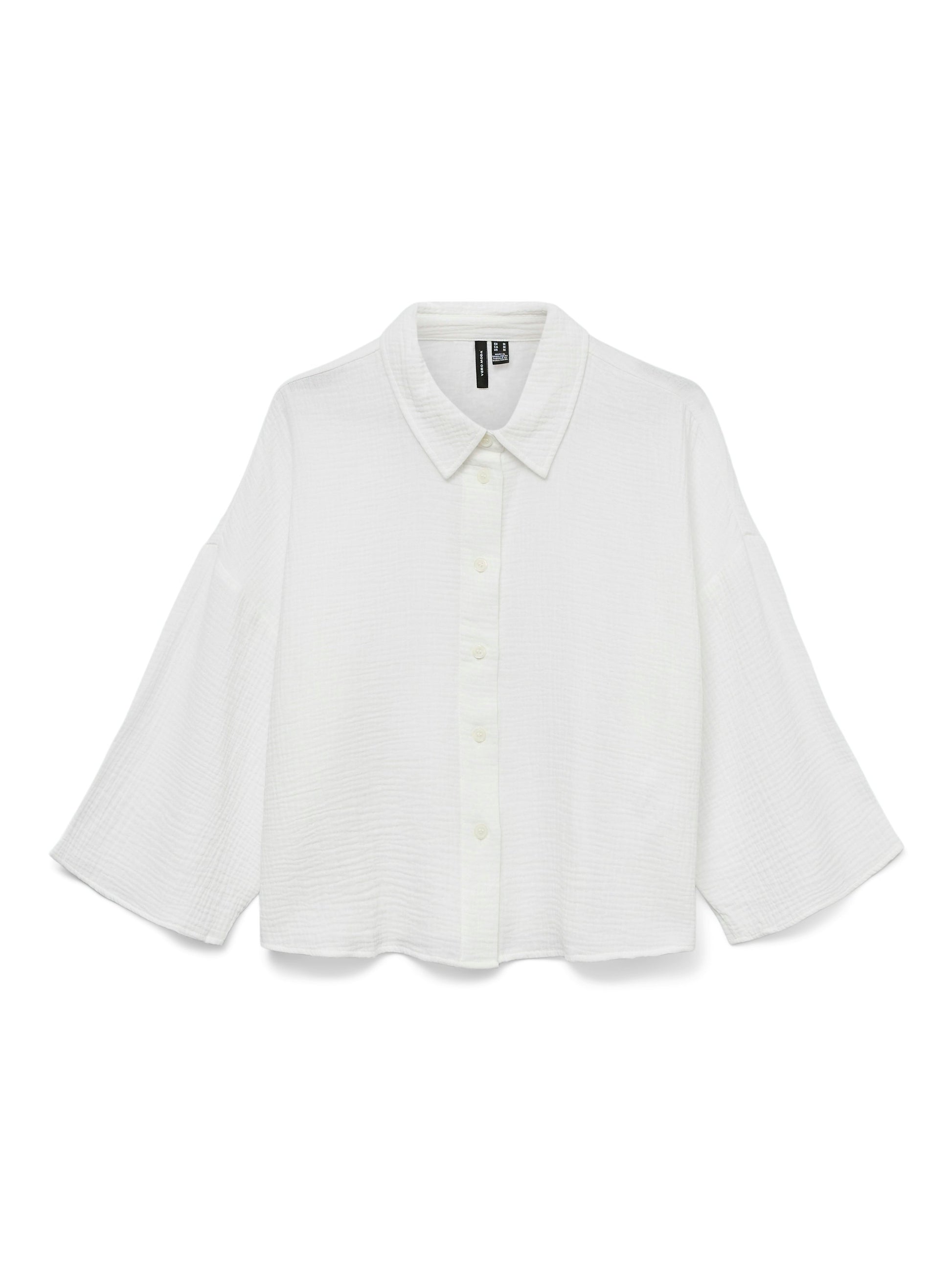 Vmnatali Crop Shirt Wvn Ga Noos (Snow White)