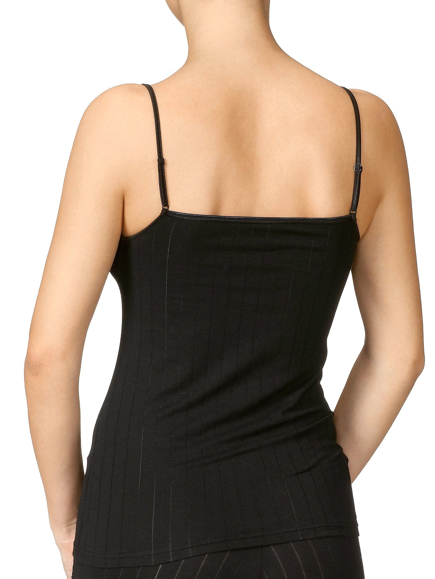 WOMEN Spaghetti top (Schwarz)