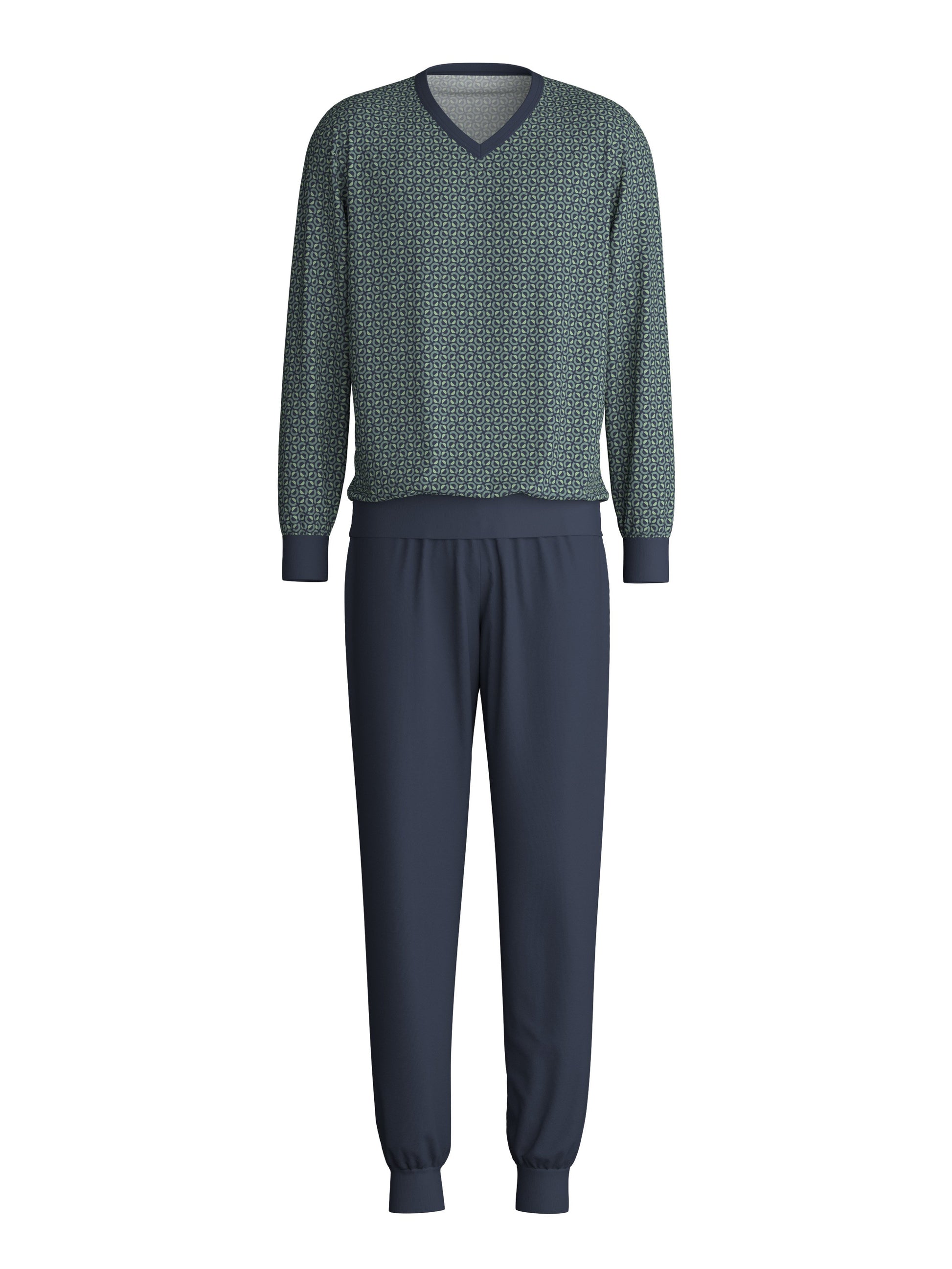 MEN Pyjamas with cuff (Dark Glen)