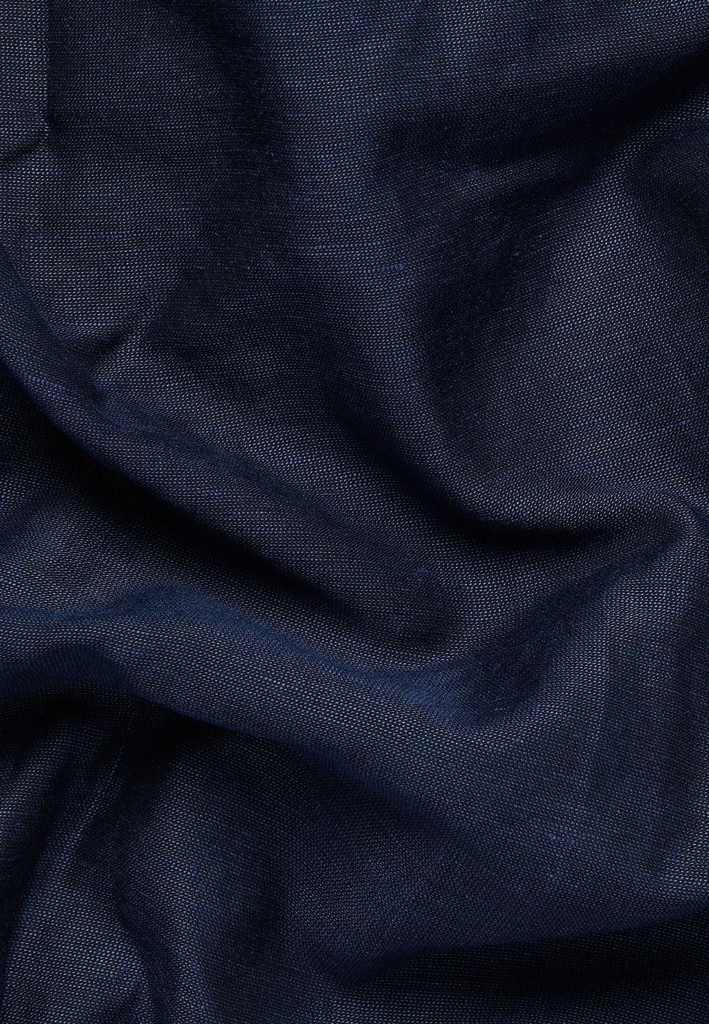 Linen Shirt Twill Langarm (Marine)